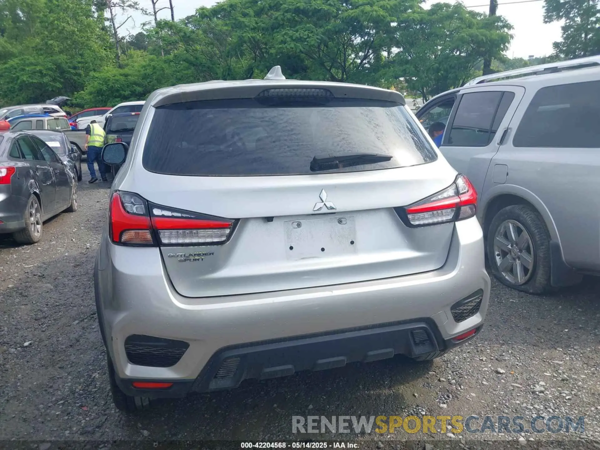 16 Photograph of a damaged car JA4APUAU8MU034978 MITSUBISHI OUTLANDER SPORT 2021