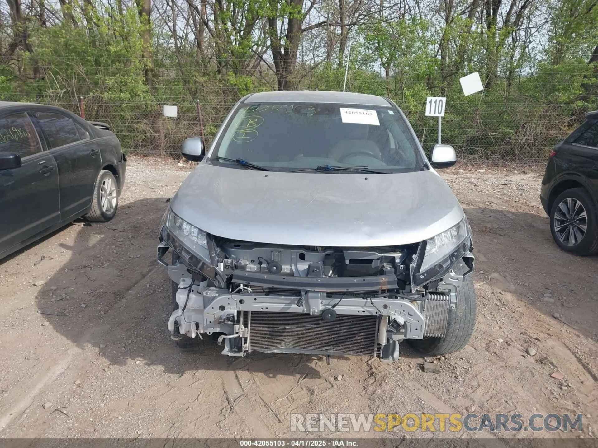 13 Photograph of a damaged car JA4APUAU9MU031863 MITSUBISHI OUTLANDER SPORT 2021