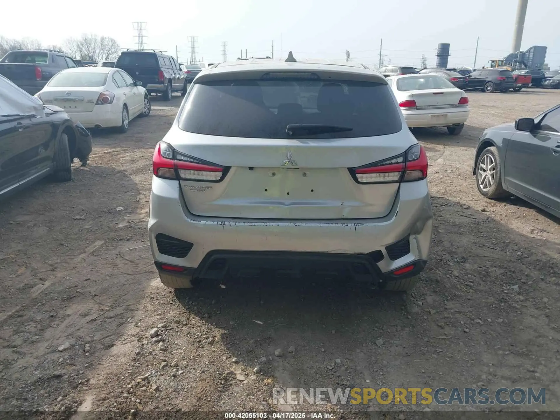 17 Photograph of a damaged car JA4APUAU9MU031863 MITSUBISHI OUTLANDER SPORT 2021