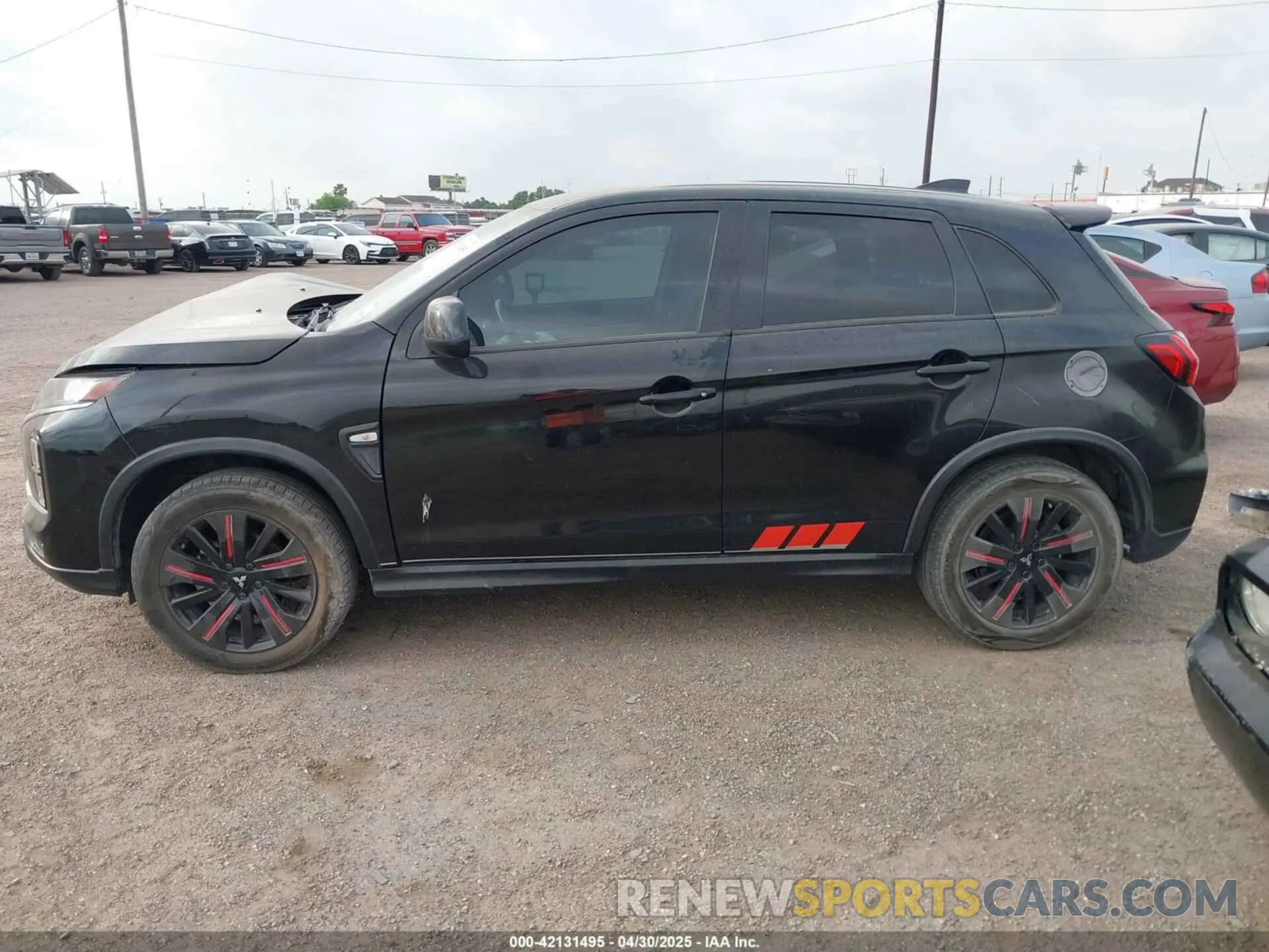 14 Photograph of a damaged car JA4APUAUXMU016742 MITSUBISHI OUTLANDER SPORT 2021