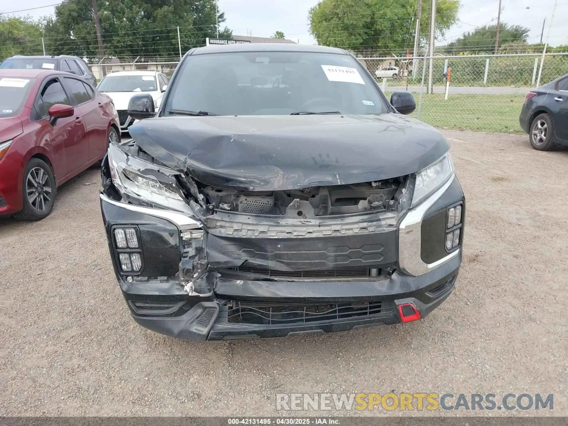 6 Photograph of a damaged car JA4APUAUXMU016742 MITSUBISHI OUTLANDER SPORT 2021