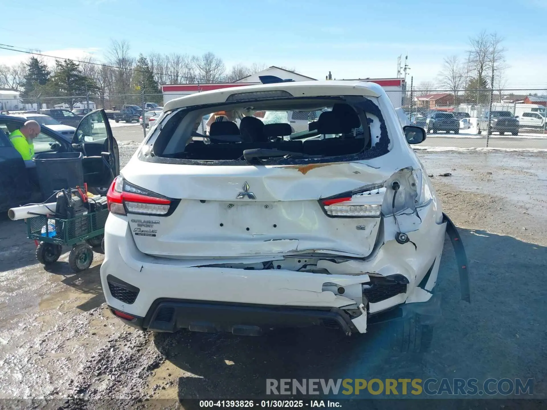15 Photograph of a damaged car JA4APVAU0MU034303 MITSUBISHI OUTLANDER SPORT 2021
