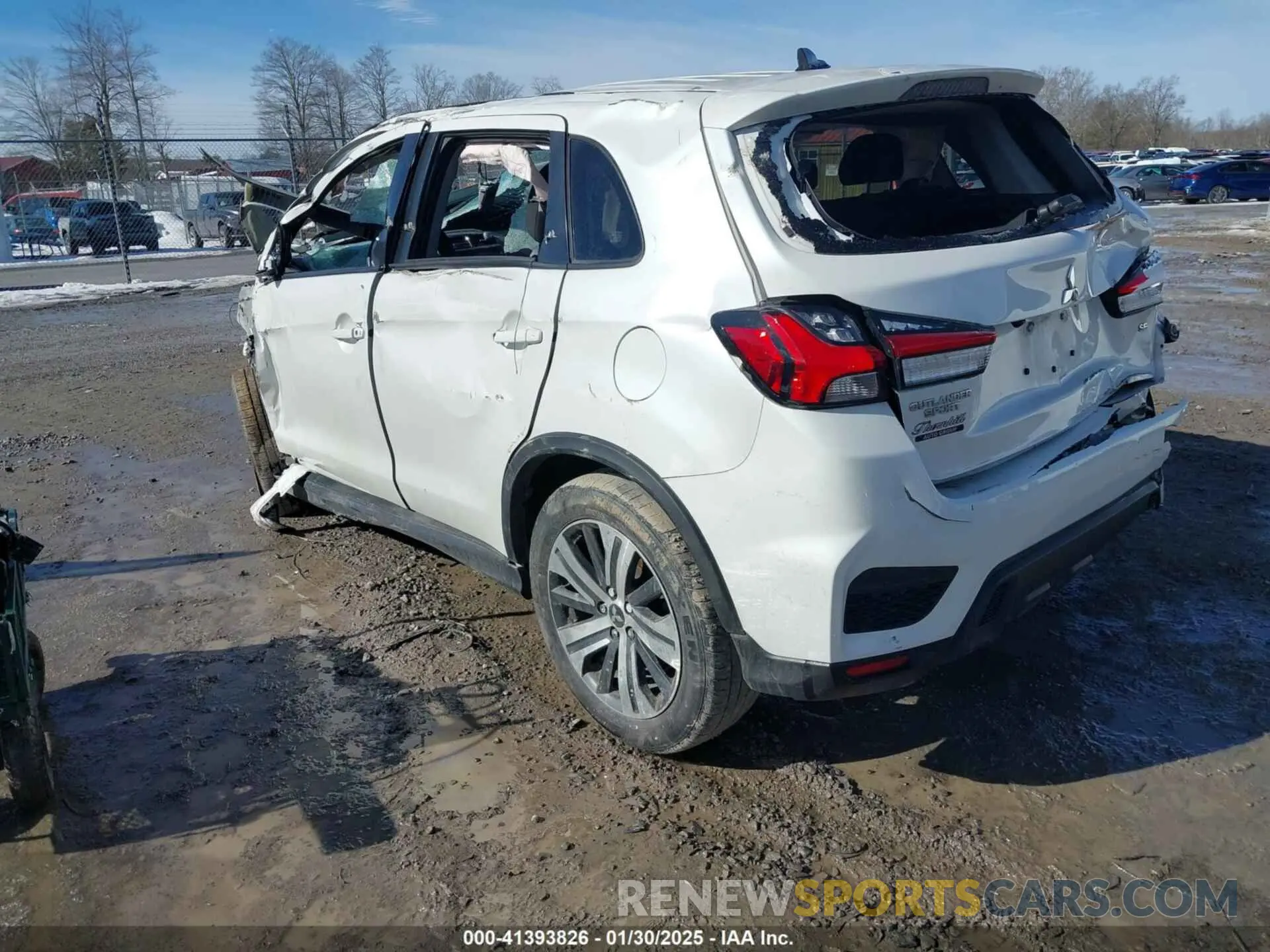3 Photograph of a damaged car JA4APVAU0MU034303 MITSUBISHI OUTLANDER SPORT 2021