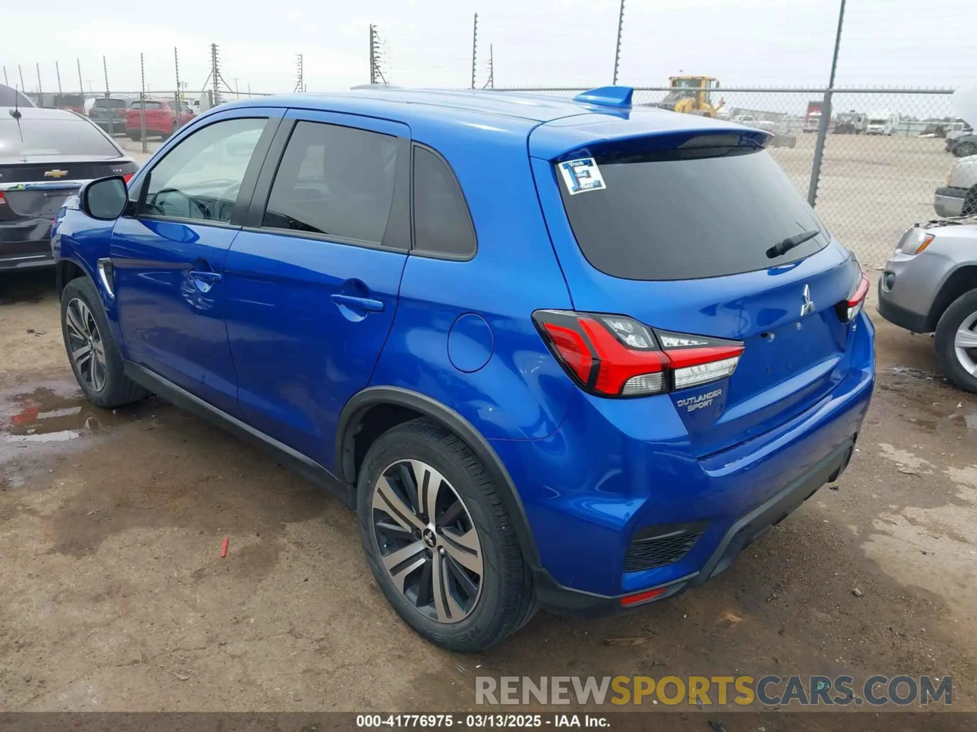 3 Photograph of a damaged car JA4APVAU2MU035615 MITSUBISHI OUTLANDER SPORT 2021