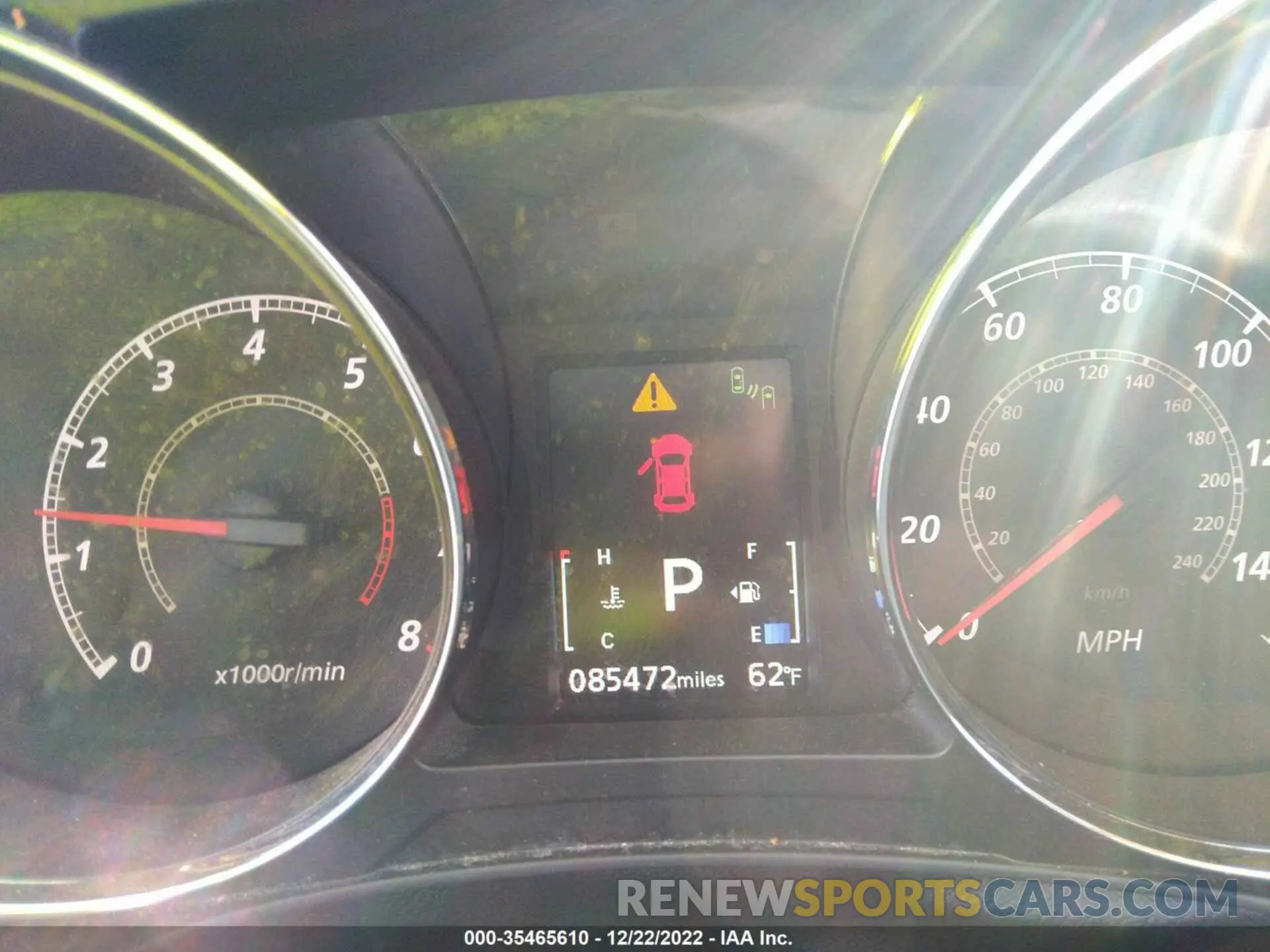 7 Photograph of a damaged car JA4APVAU5MU015892 MITSUBISHI OUTLANDER SPORT 2021