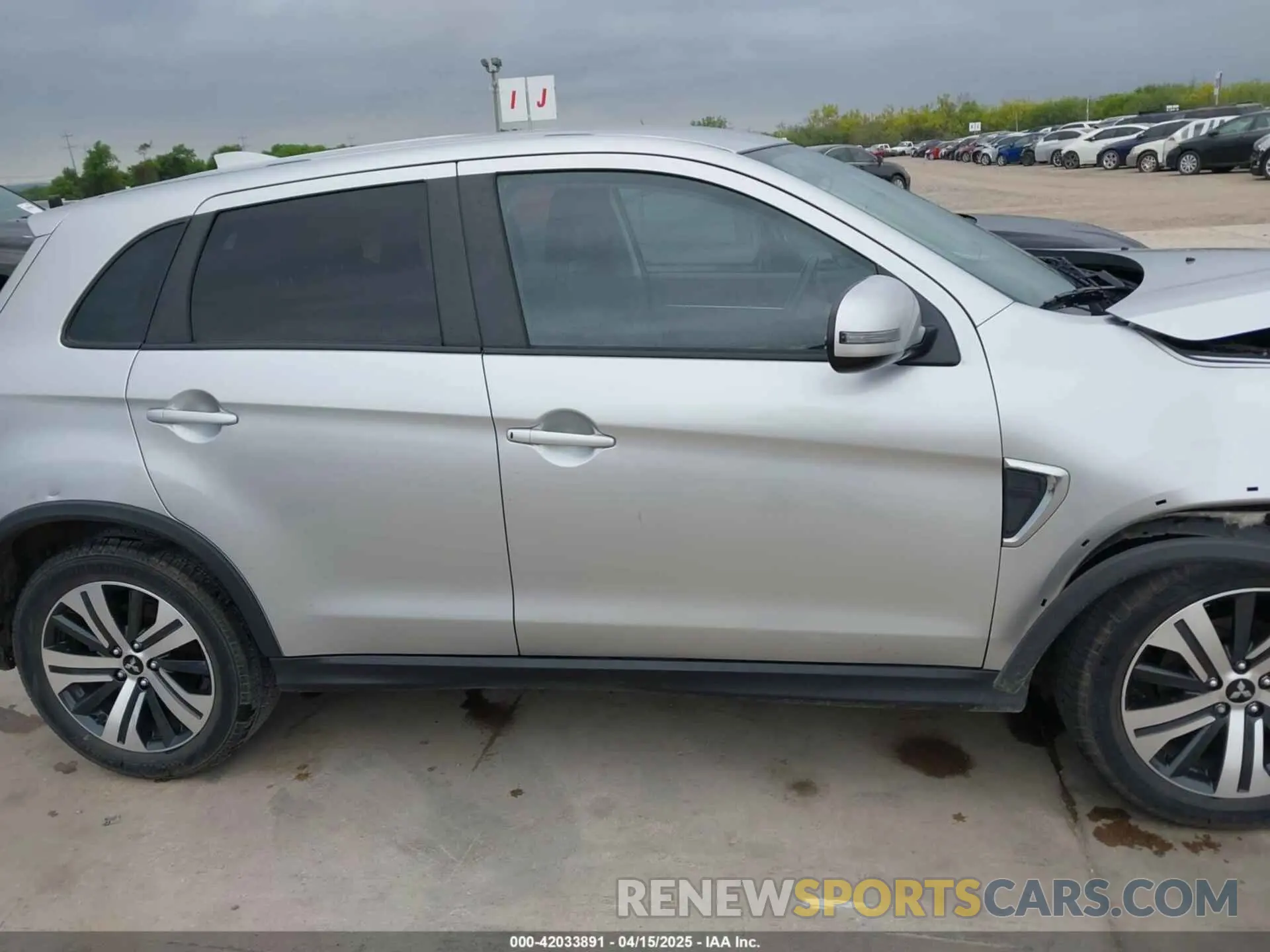 13 Photograph of a damaged car JA4APVAU7MU015876 MITSUBISHI OUTLANDER SPORT 2021