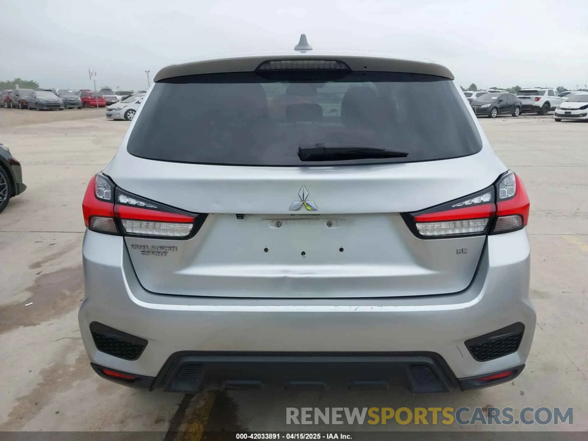 16 Photograph of a damaged car JA4APVAU7MU015876 MITSUBISHI OUTLANDER SPORT 2021