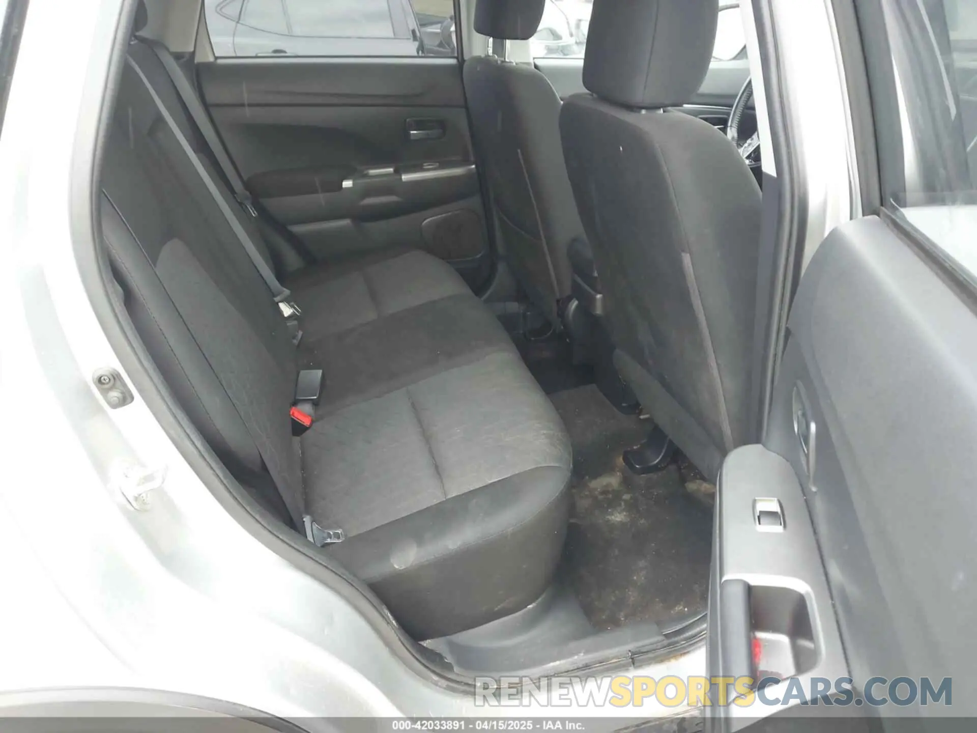 8 Photograph of a damaged car JA4APVAU7MU015876 MITSUBISHI OUTLANDER SPORT 2021
