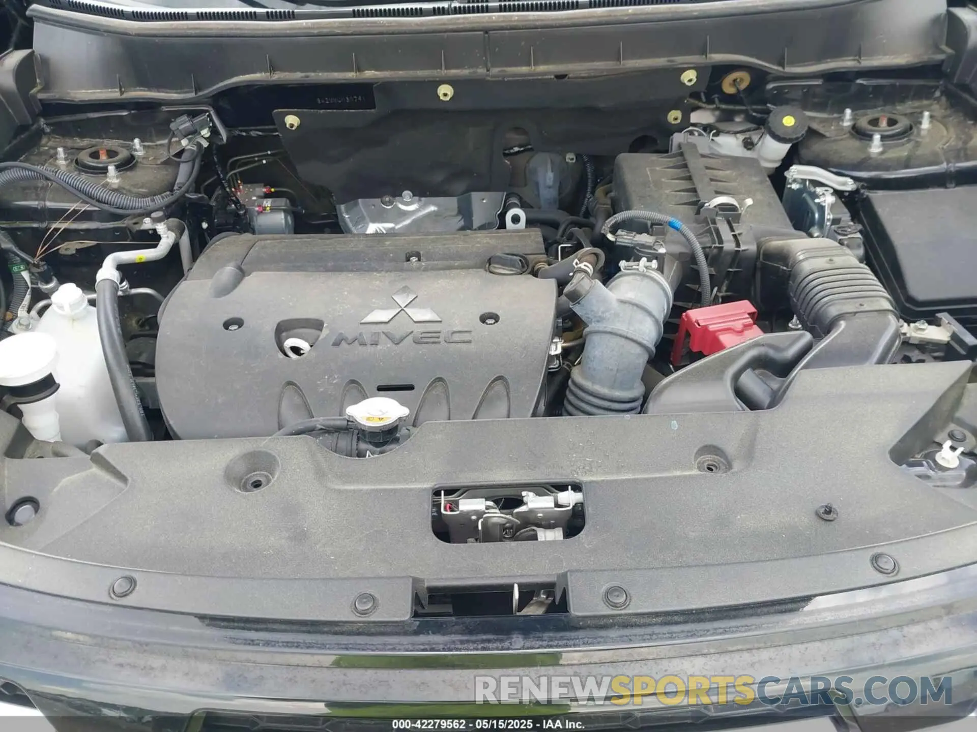 10 Photograph of a damaged car JA4APVAU8MU030791 MITSUBISHI OUTLANDER SPORT 2021
