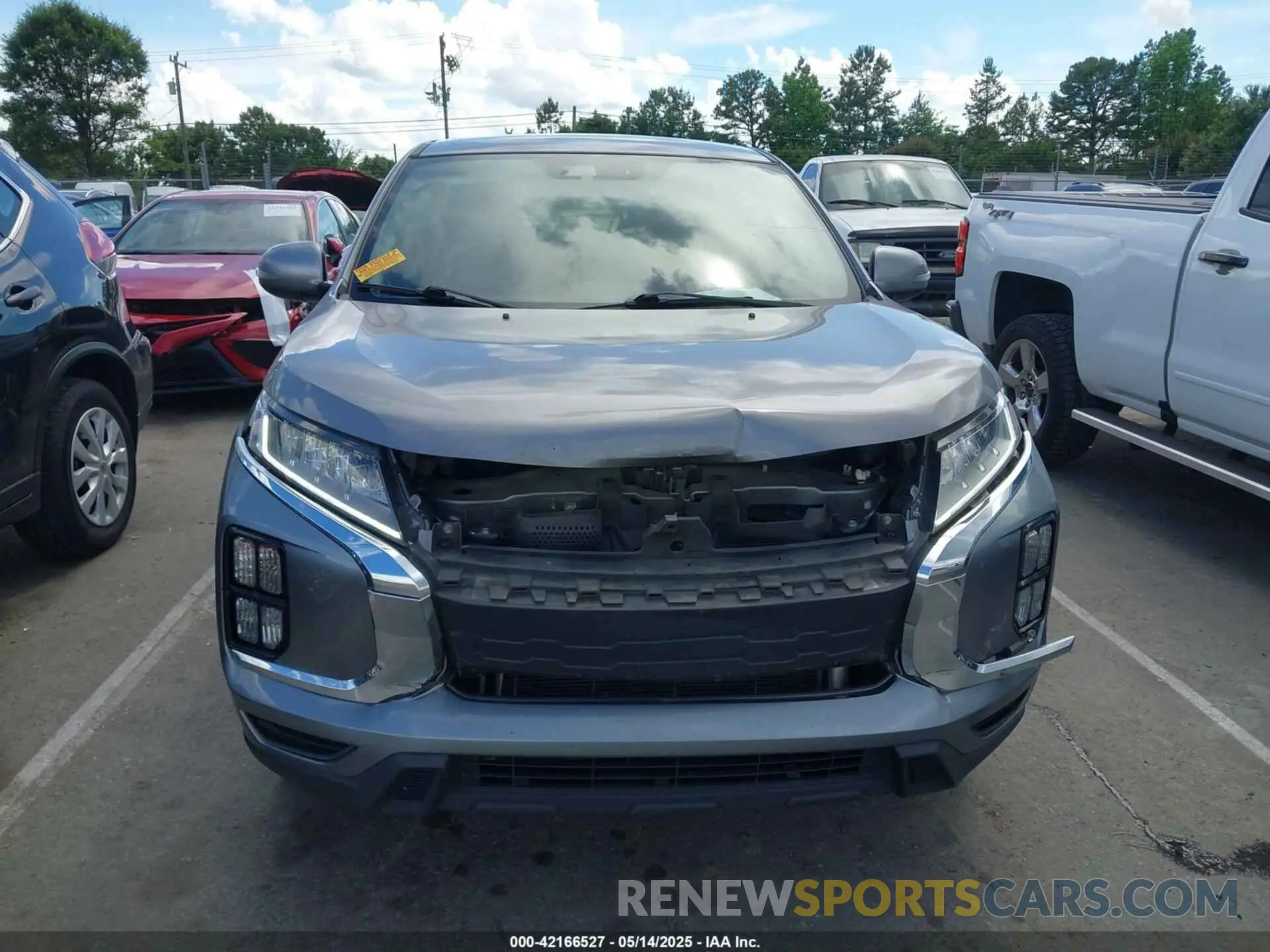 12 Photograph of a damaged car JA4APVAUXMU018576 MITSUBISHI OUTLANDER SPORT 2021