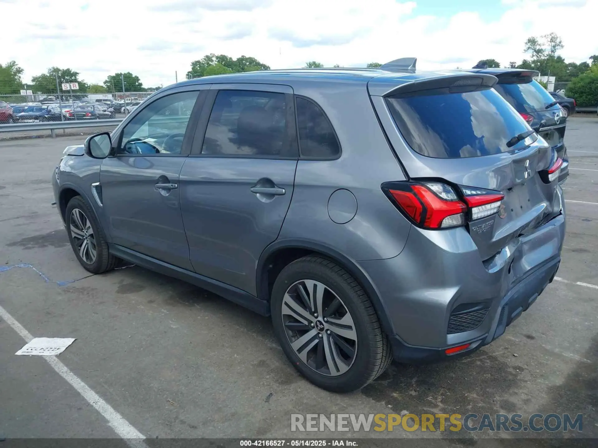 14 Photograph of a damaged car JA4APVAUXMU018576 MITSUBISHI OUTLANDER SPORT 2021