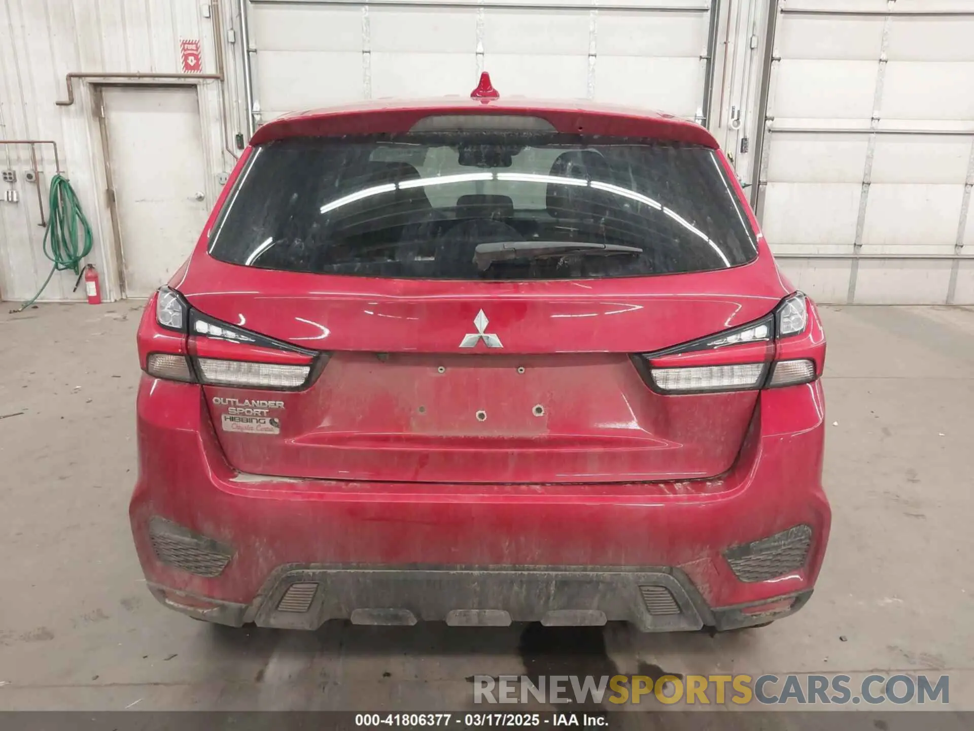 17 Photograph of a damaged car JA4ARUAU0MU003394 MITSUBISHI OUTLANDER SPORT 2021