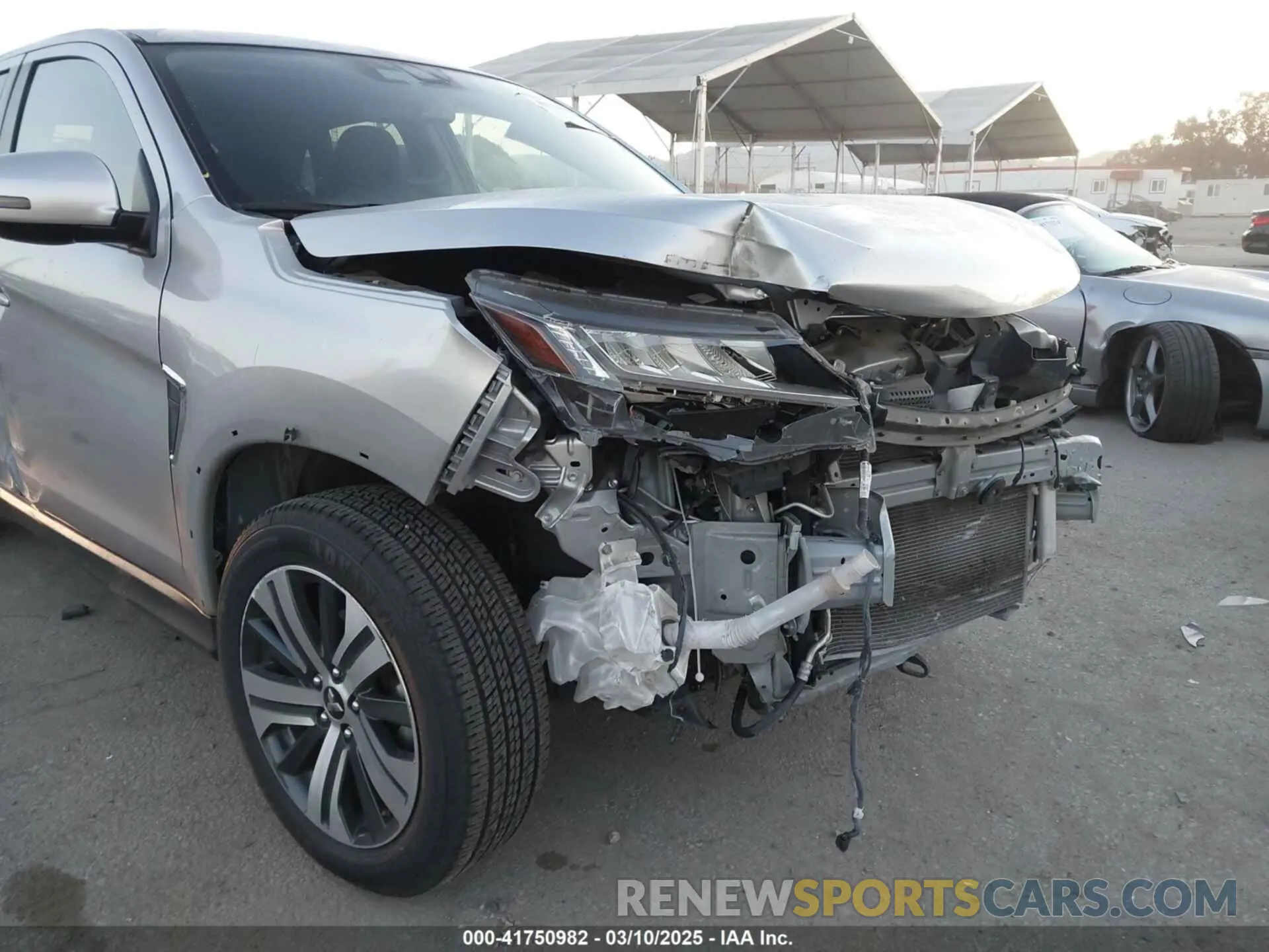6 Photograph of a damaged car JA4ARUAU0MU032636 MITSUBISHI OUTLANDER SPORT 2021
