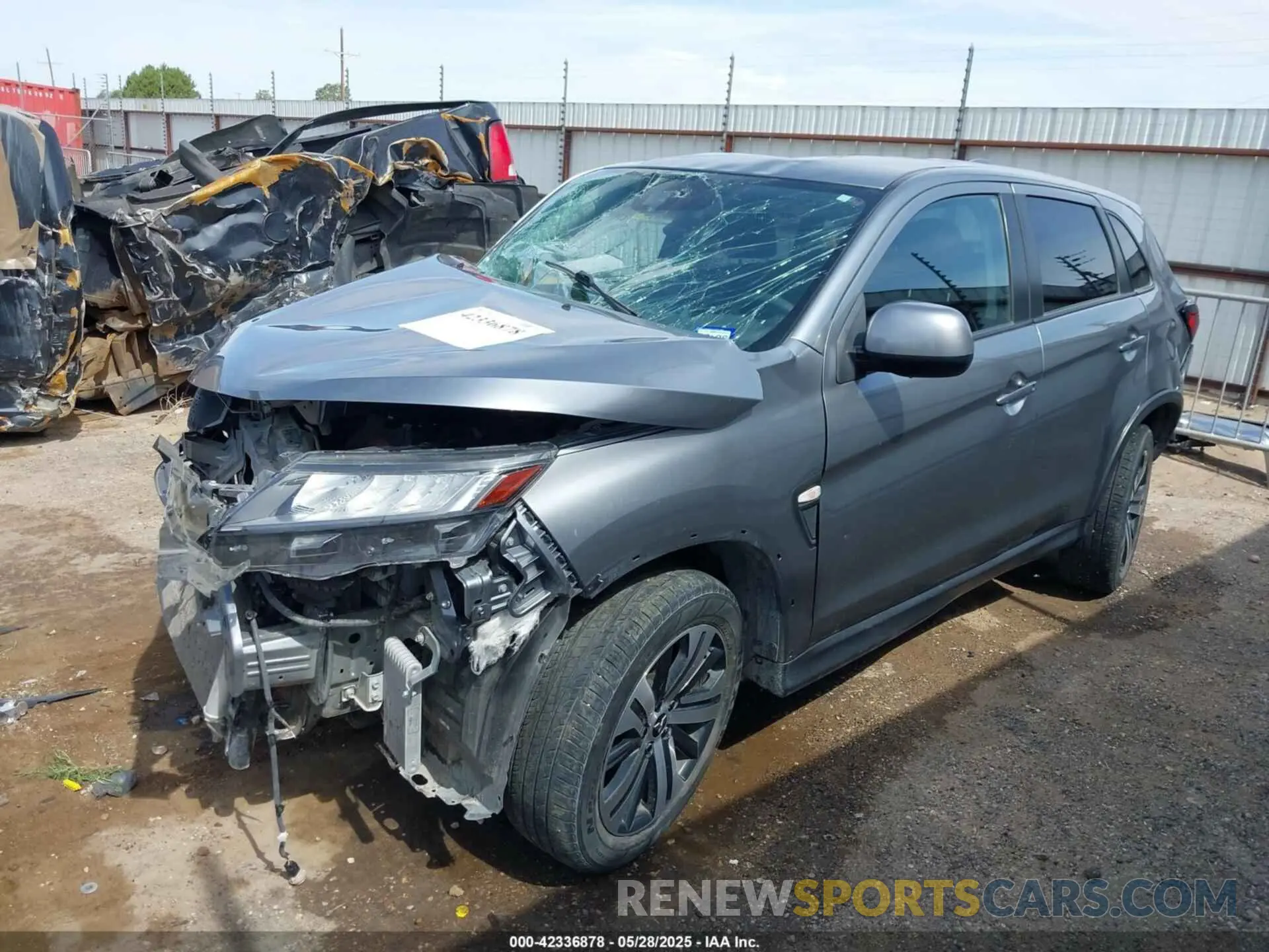2 Photograph of a damaged car JA4ARUAU0MU035360 MITSUBISHI OUTLANDER SPORT 2021
