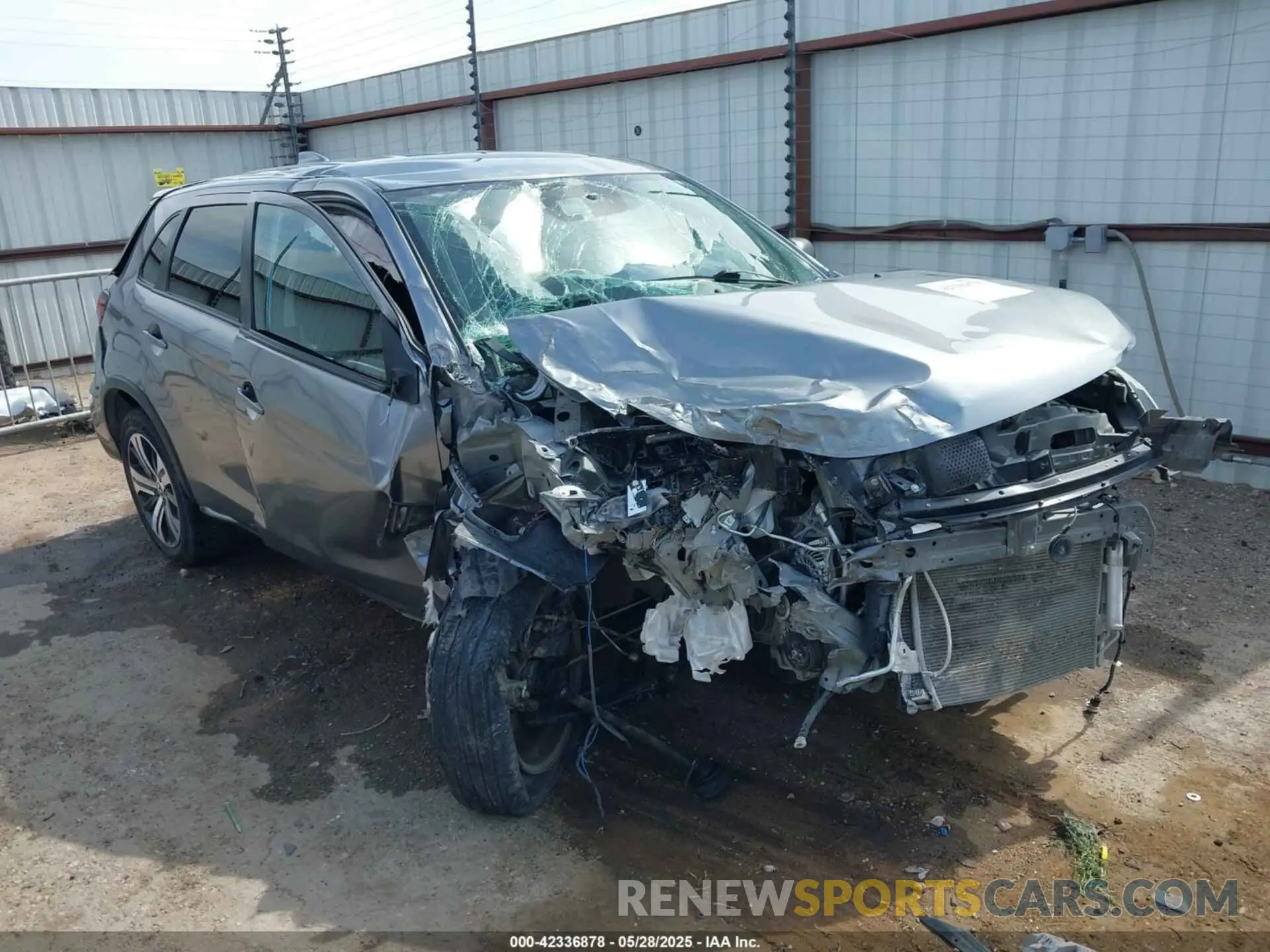 6 Photograph of a damaged car JA4ARUAU0MU035360 MITSUBISHI OUTLANDER SPORT 2021