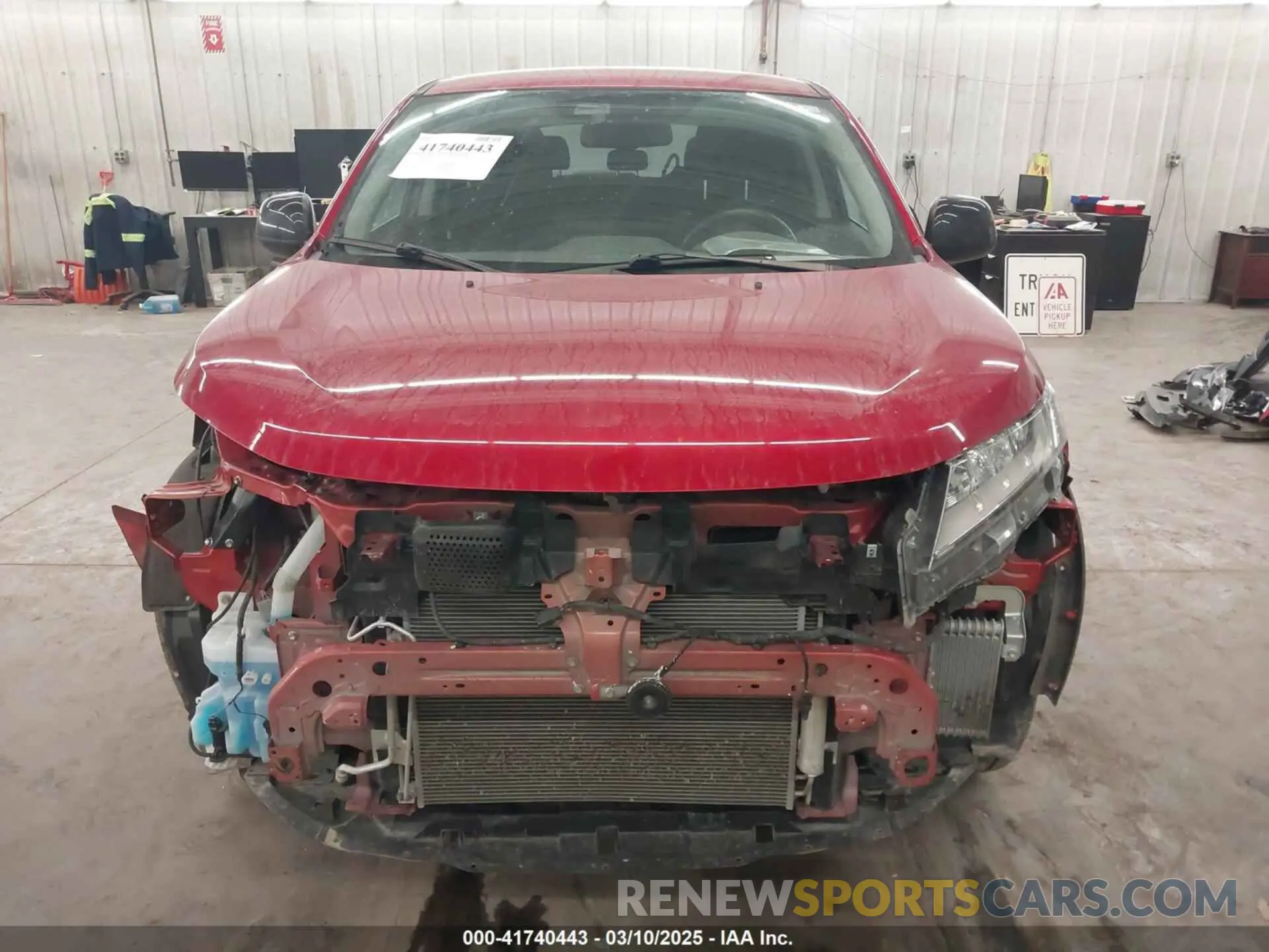13 Photograph of a damaged car JA4ARUAU1MU001234 MITSUBISHI OUTLANDER SPORT 2021
