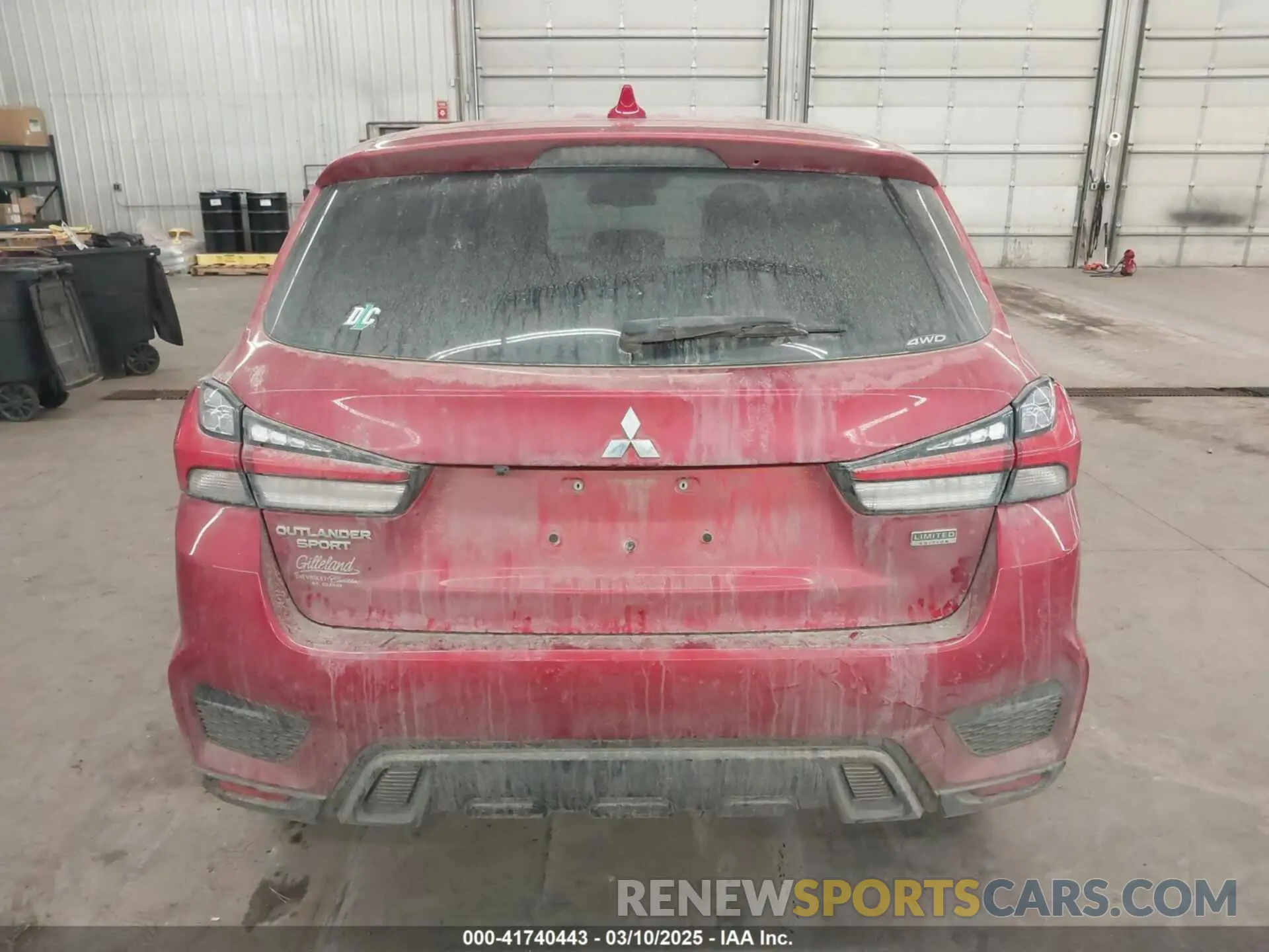 17 Photograph of a damaged car JA4ARUAU1MU001234 MITSUBISHI OUTLANDER SPORT 2021