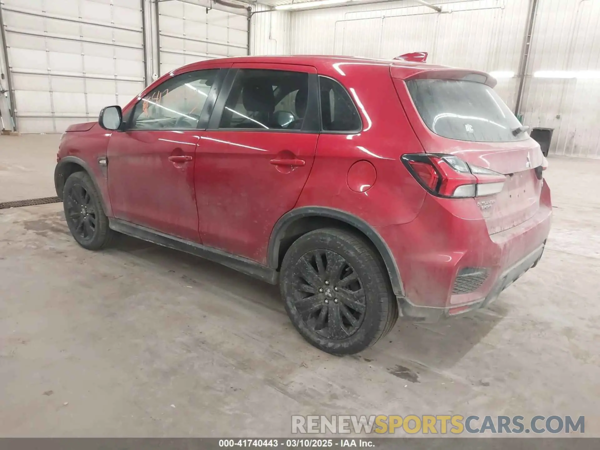 3 Photograph of a damaged car JA4ARUAU1MU001234 MITSUBISHI OUTLANDER SPORT 2021
