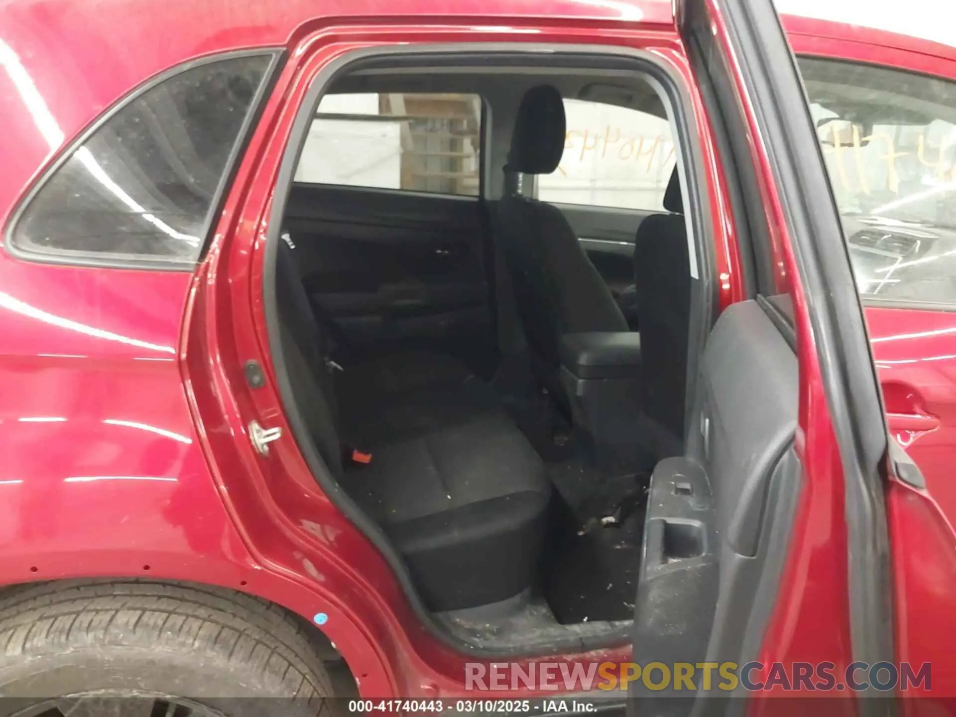 8 Photograph of a damaged car JA4ARUAU1MU001234 MITSUBISHI OUTLANDER SPORT 2021