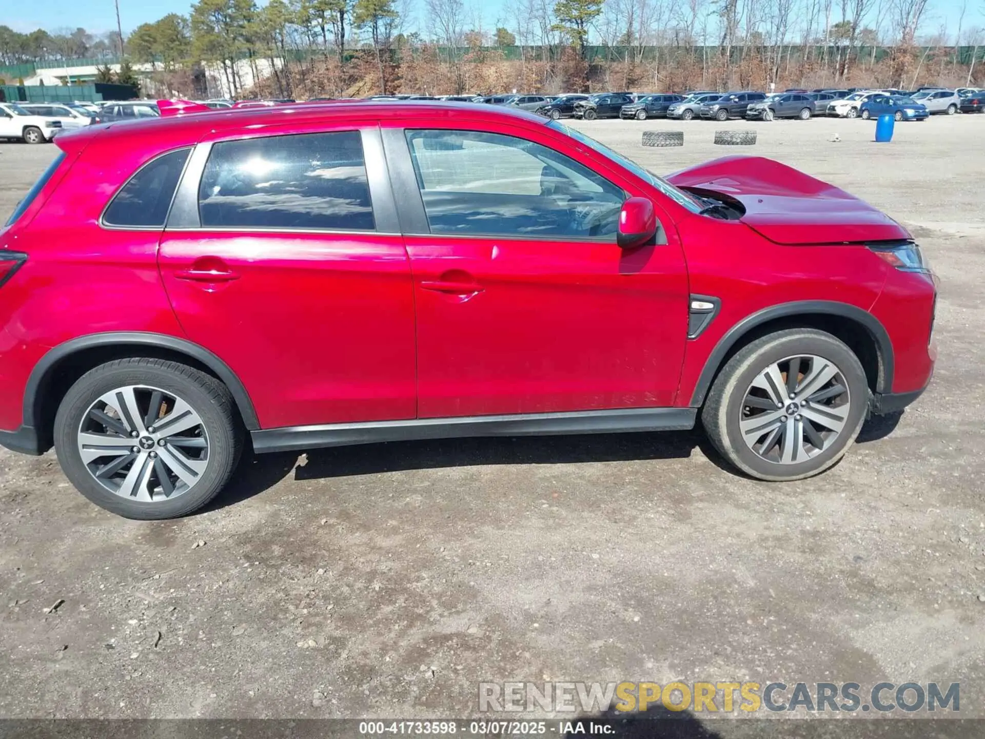 13 Photograph of a damaged car JA4ARUAU2MU011383 MITSUBISHI OUTLANDER SPORT 2021