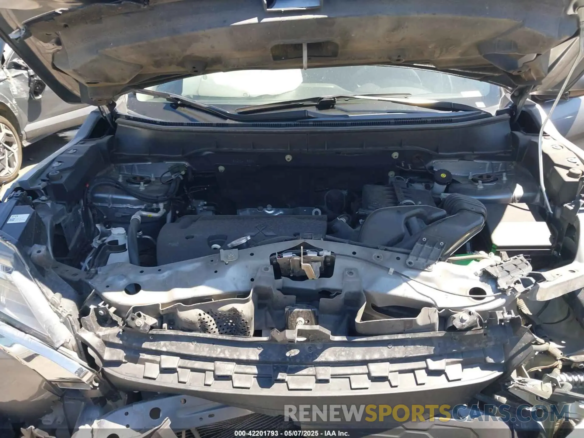 10 Photograph of a damaged car JA4ARUAU2MU013554 MITSUBISHI OUTLANDER SPORT 2021