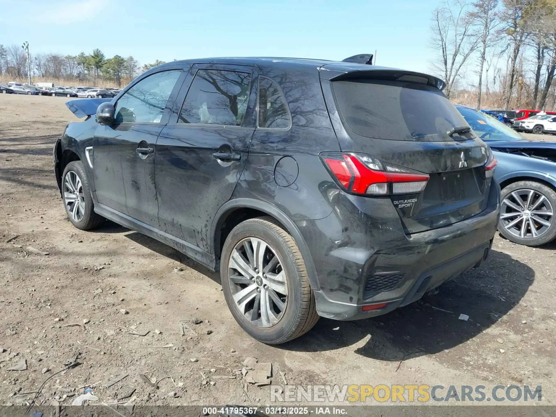 3 Photograph of a damaged car JA4ARUAU2MU018656 MITSUBISHI OUTLANDER SPORT 2021