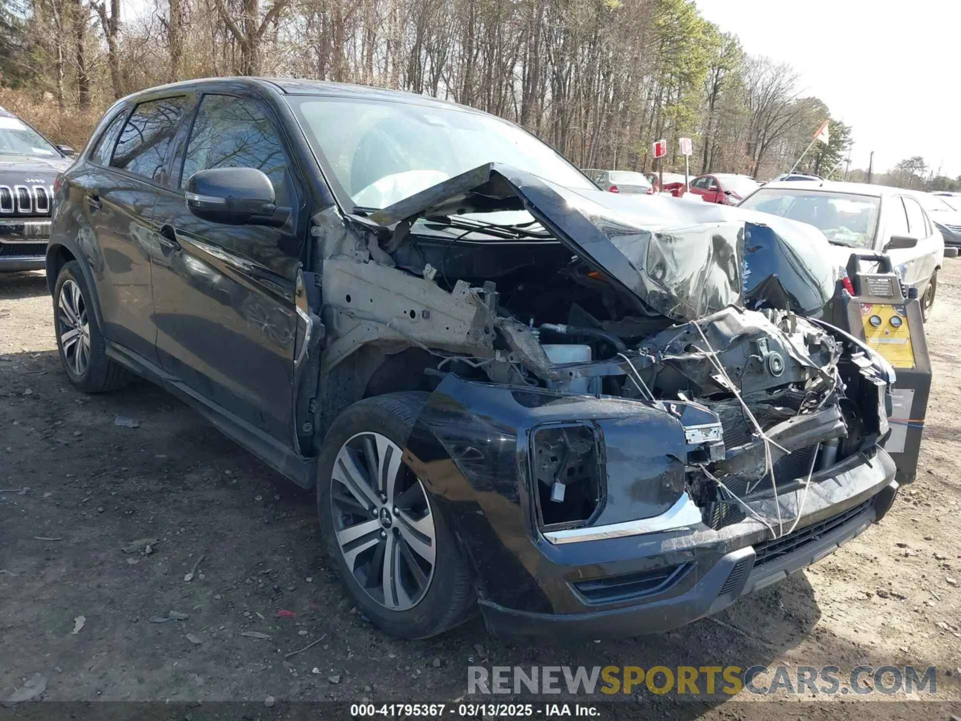 6 Photograph of a damaged car JA4ARUAU2MU018656 MITSUBISHI OUTLANDER SPORT 2021