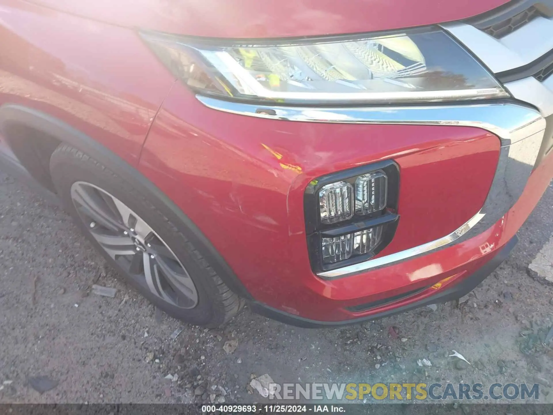 19 Photograph of a damaged car JA4ARUAU2MU020875 MITSUBISHI OUTLANDER SPORT 2021