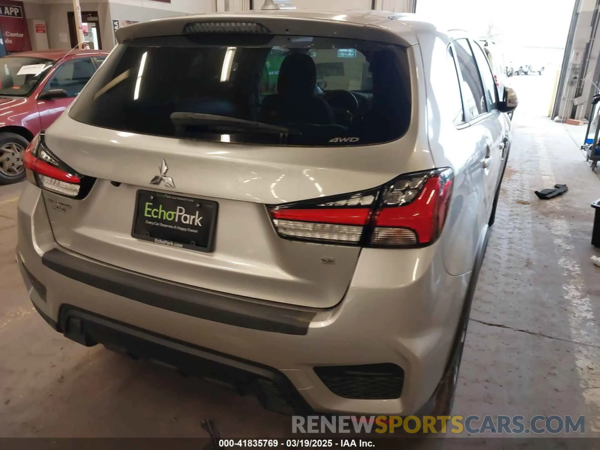 16 Photograph of a damaged car JA4ARUAU3MU024076 MITSUBISHI OUTLANDER SPORT 2021