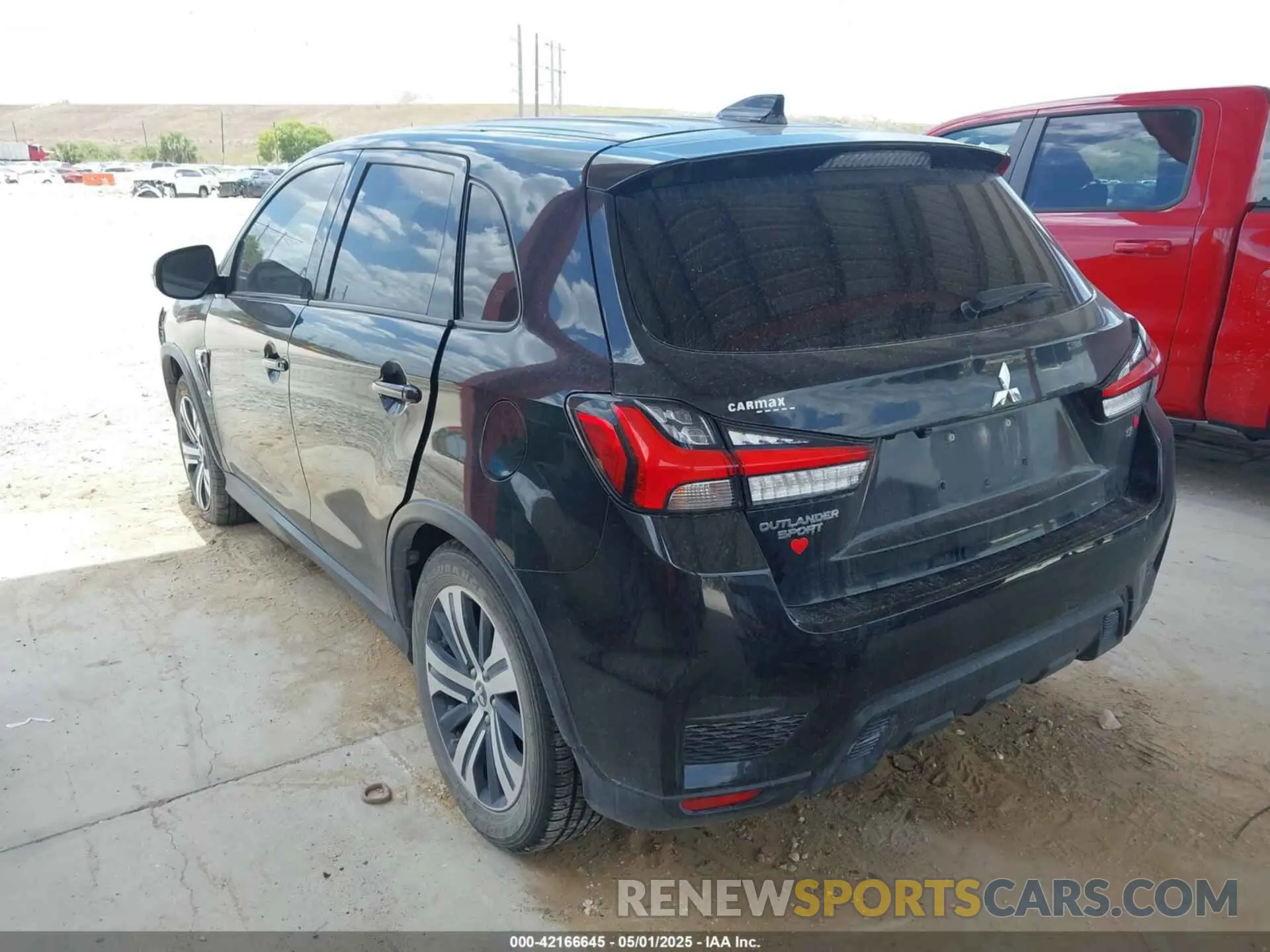 3 Photograph of a damaged car JA4ARUAU4MU025995 MITSUBISHI OUTLANDER SPORT 2021