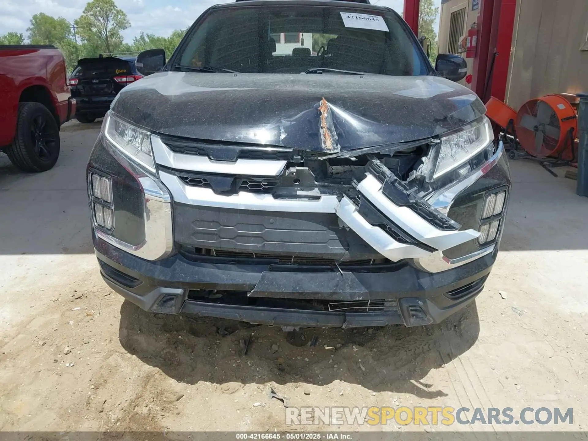 6 Photograph of a damaged car JA4ARUAU4MU025995 MITSUBISHI OUTLANDER SPORT 2021