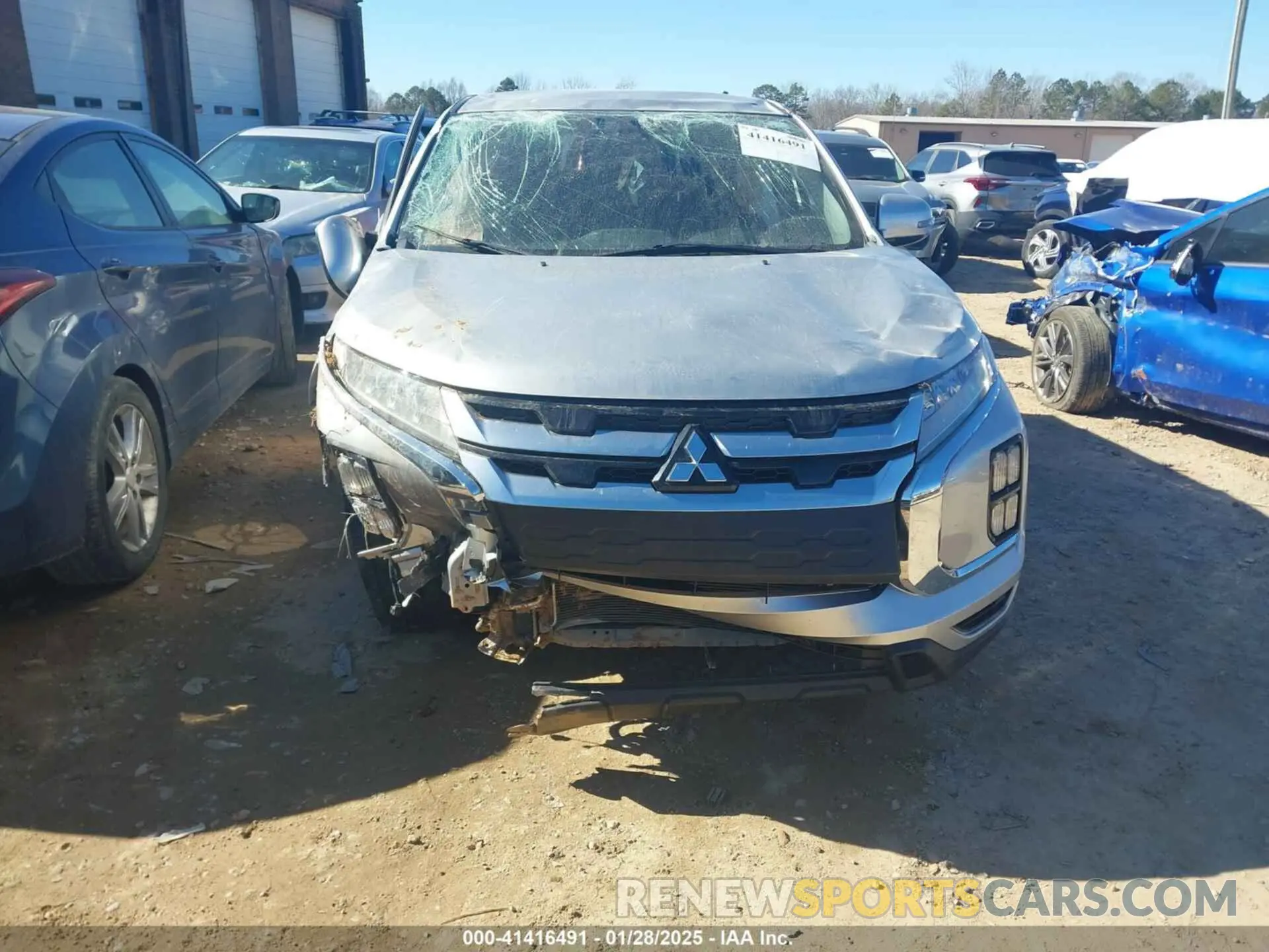 12 Photograph of a damaged car JA4ARUAU5MU031062 MITSUBISHI OUTLANDER SPORT 2021