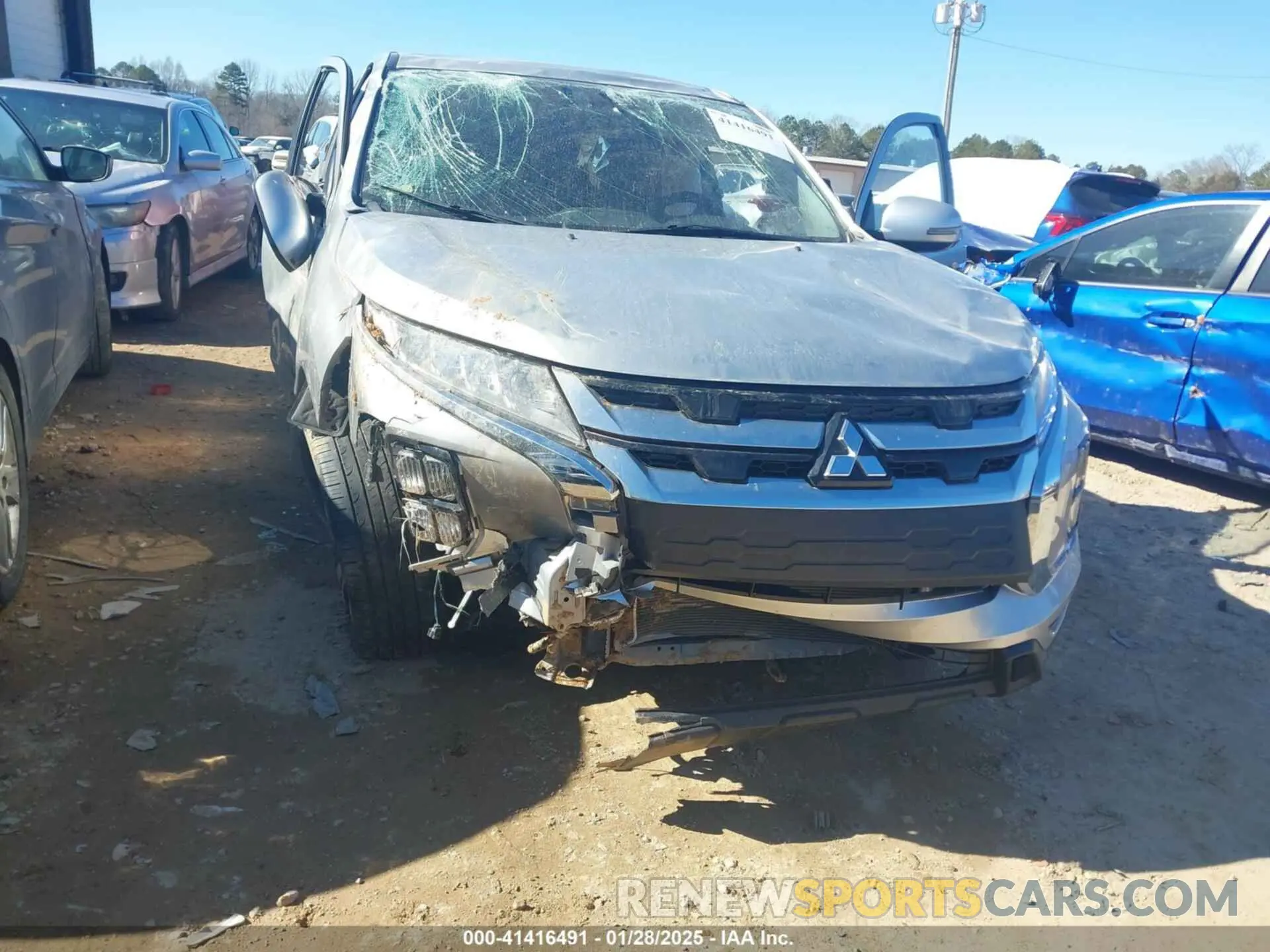 6 Photograph of a damaged car JA4ARUAU5MU031062 MITSUBISHI OUTLANDER SPORT 2021
