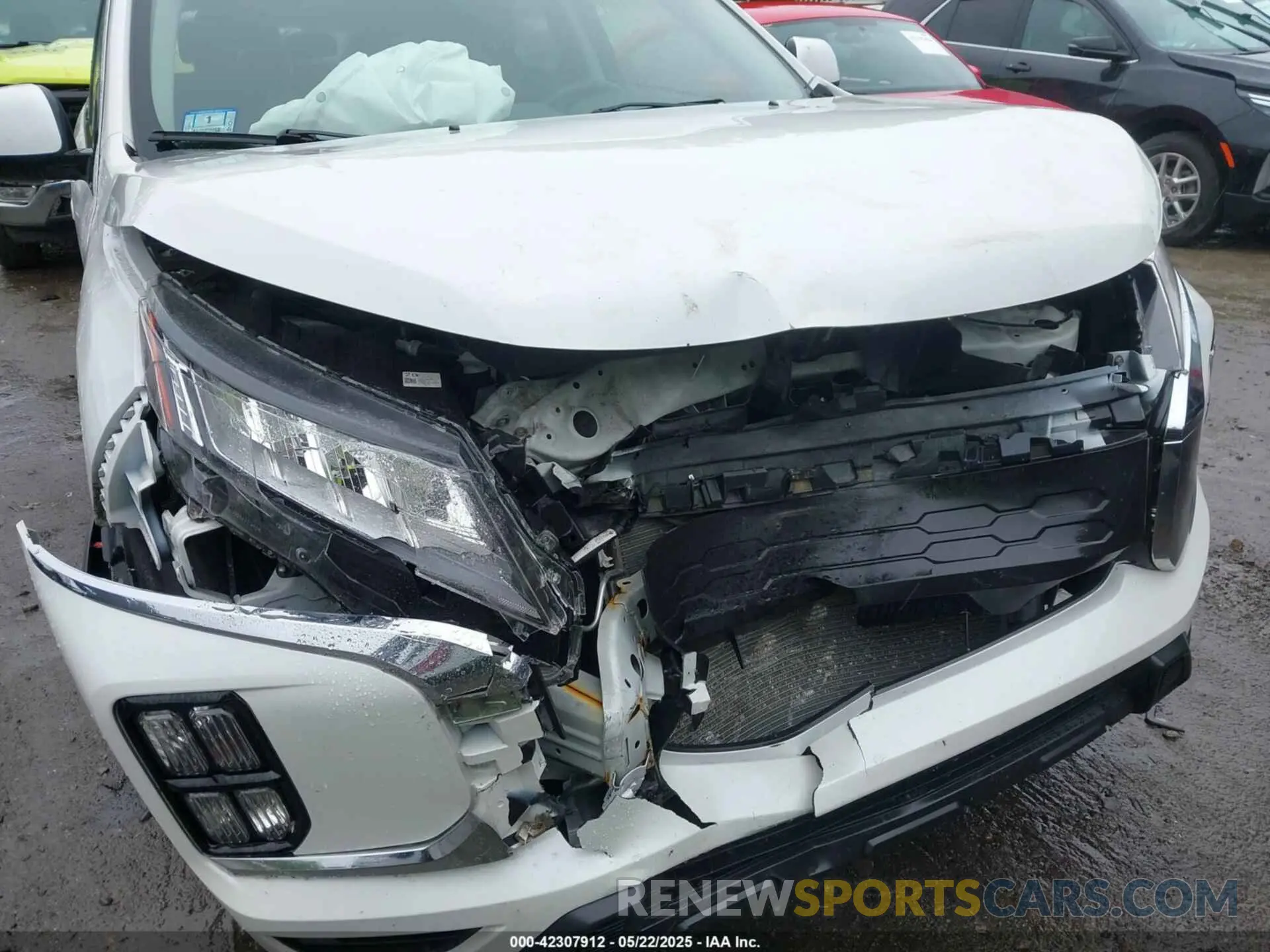 6 Photograph of a damaged car JA4ARUAU6MU001763 MITSUBISHI OUTLANDER SPORT 2021