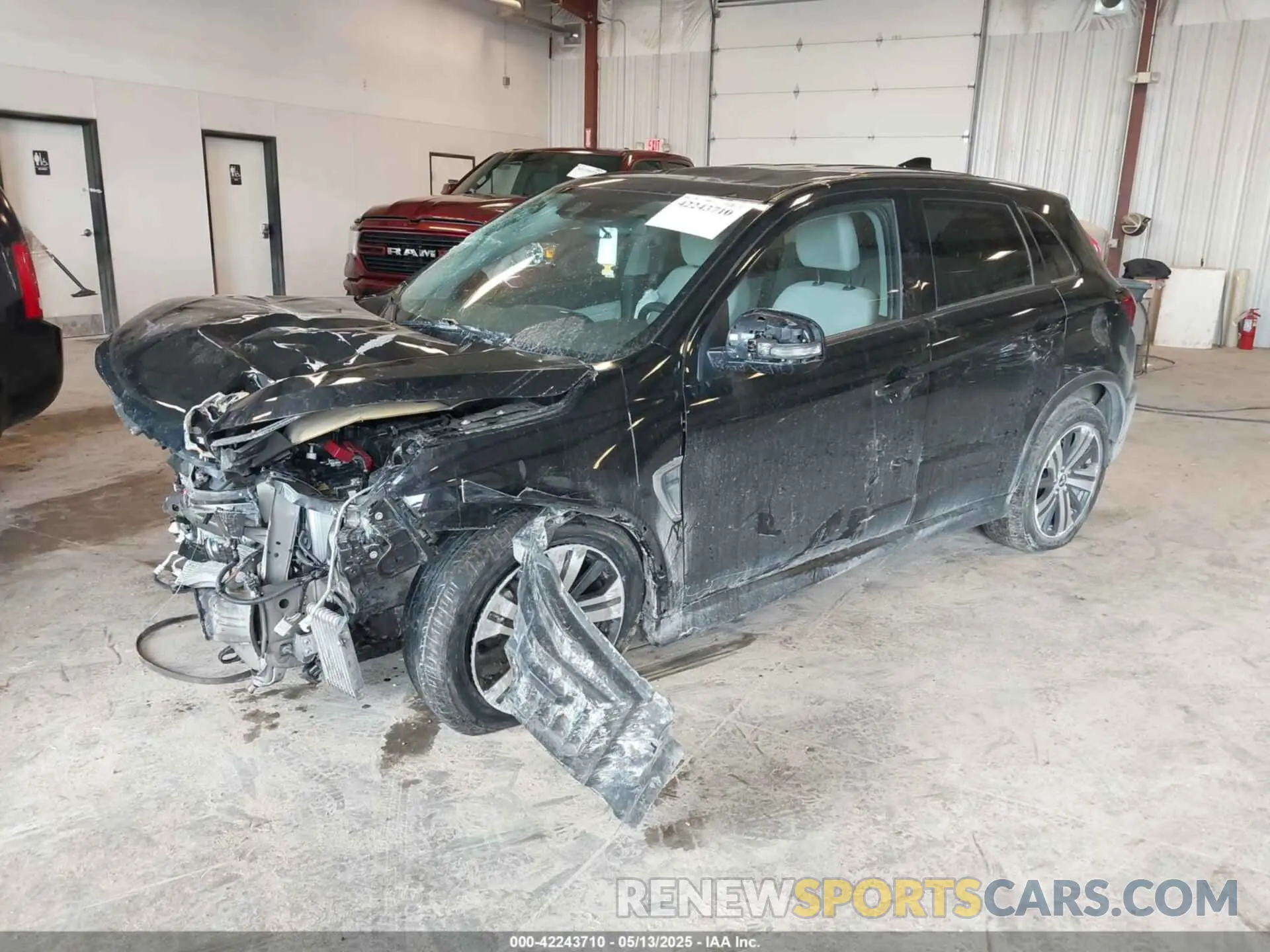 2 Photograph of a damaged car JA4ARUAU6MU011483 MITSUBISHI OUTLANDER SPORT 2021