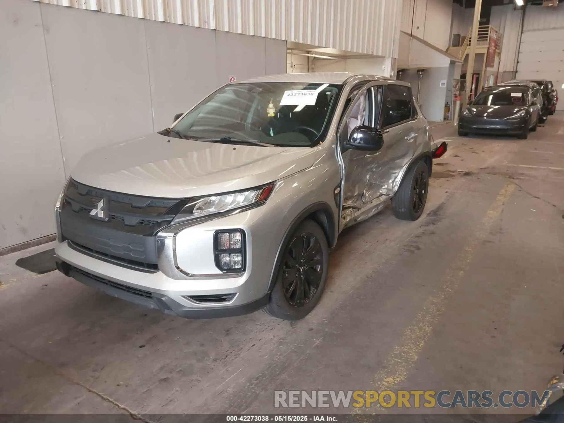 2 Photograph of a damaged car JA4ARUAU6MU027277 MITSUBISHI OUTLANDER SPORT 2021