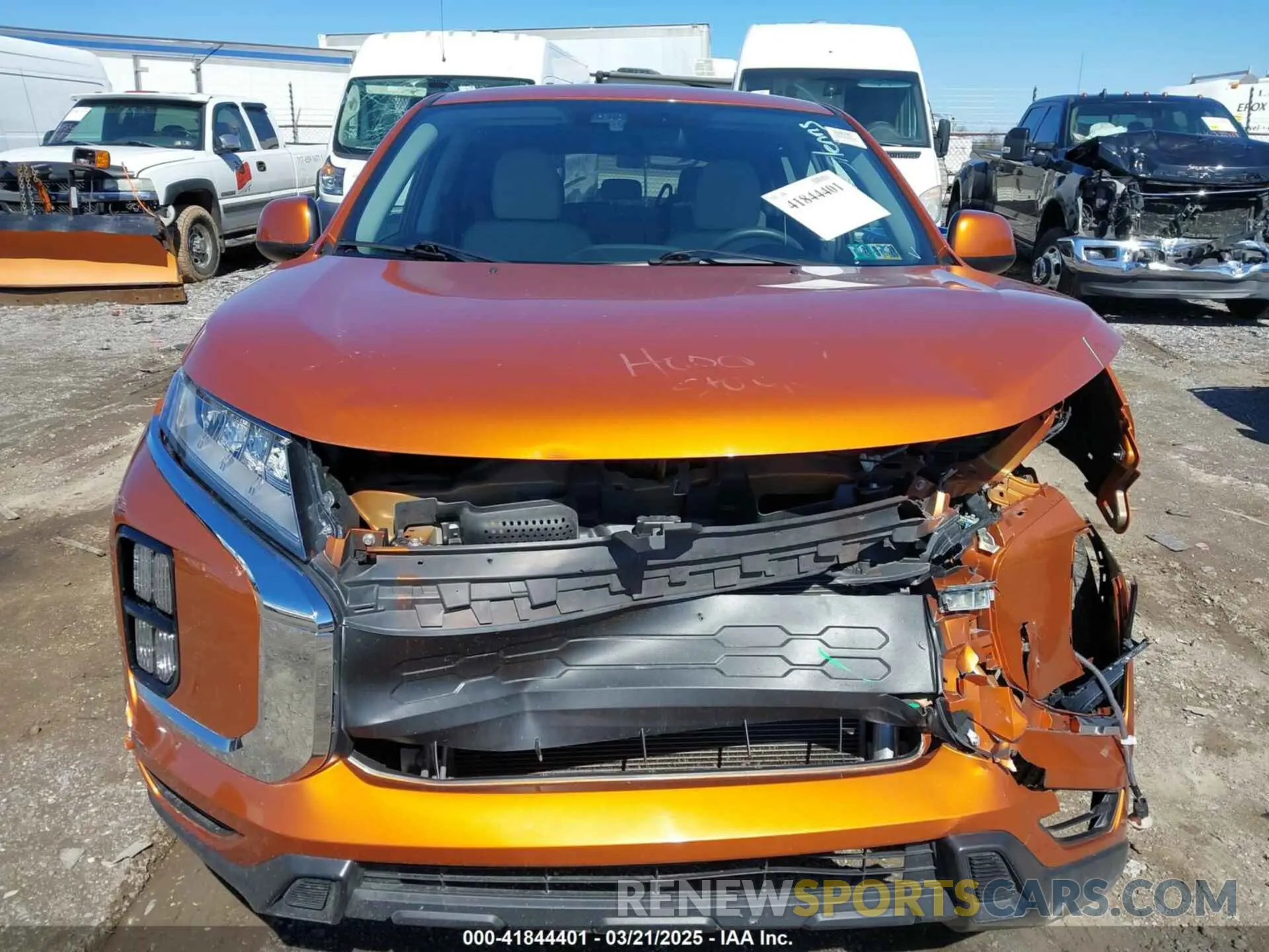 12 Photograph of a damaged car JA4ARUAU7MU006454 MITSUBISHI OUTLANDER SPORT 2021