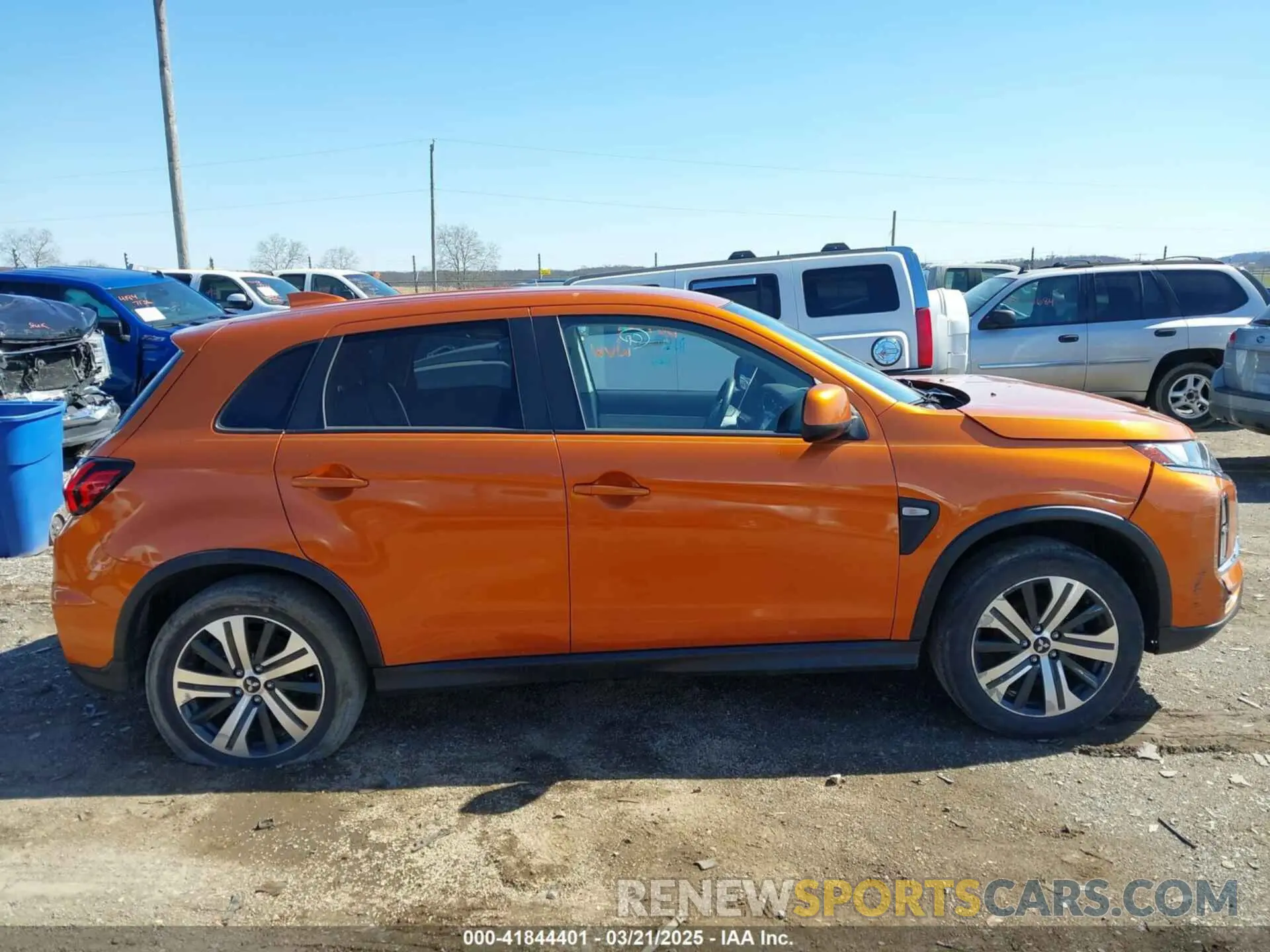 13 Photograph of a damaged car JA4ARUAU7MU006454 MITSUBISHI OUTLANDER SPORT 2021