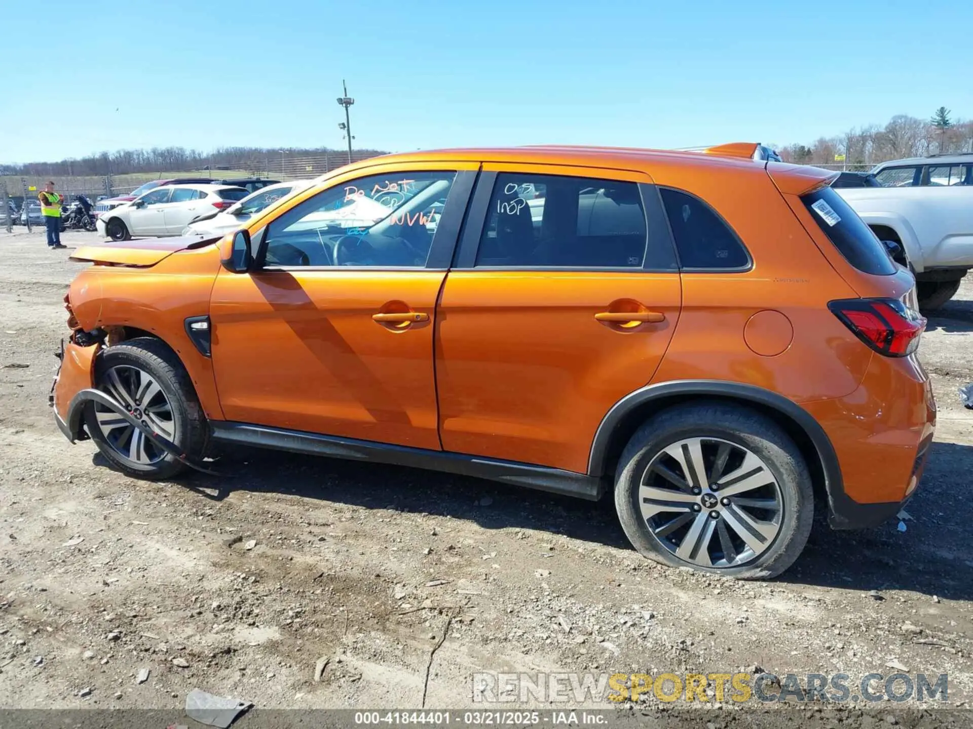 14 Photograph of a damaged car JA4ARUAU7MU006454 MITSUBISHI OUTLANDER SPORT 2021