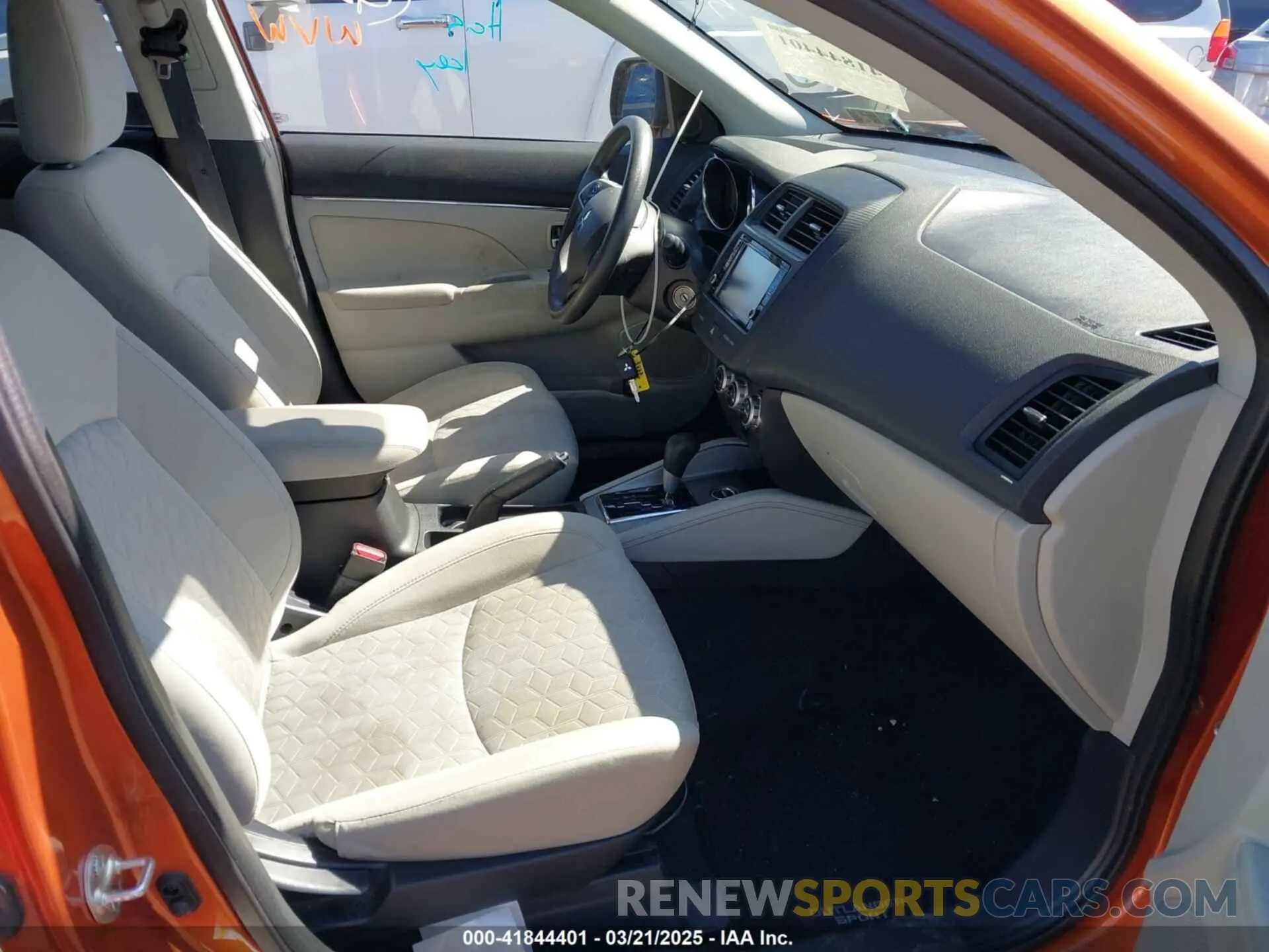 5 Photograph of a damaged car JA4ARUAU7MU006454 MITSUBISHI OUTLANDER SPORT 2021