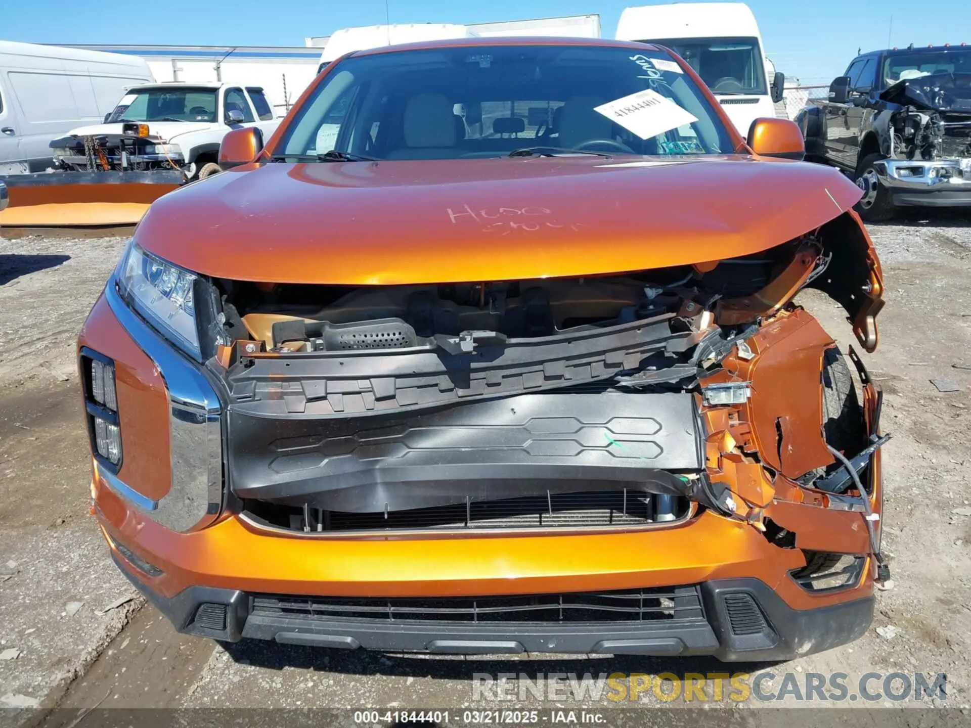 6 Photograph of a damaged car JA4ARUAU7MU006454 MITSUBISHI OUTLANDER SPORT 2021