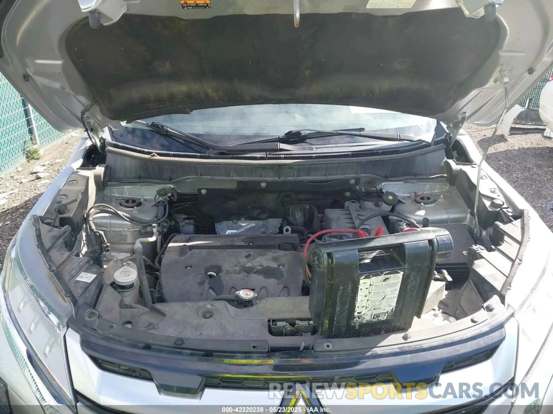 10 Photograph of a damaged car JA4ARUAU7MU017700 MITSUBISHI OUTLANDER SPORT 2021