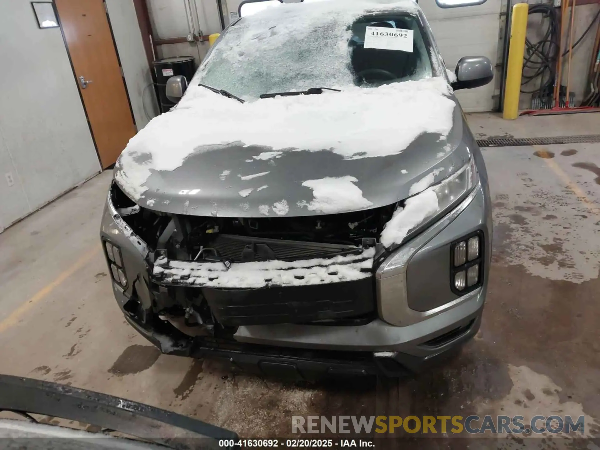 13 Photograph of a damaged car JA4ARUAU7MU036148 MITSUBISHI OUTLANDER SPORT 2021