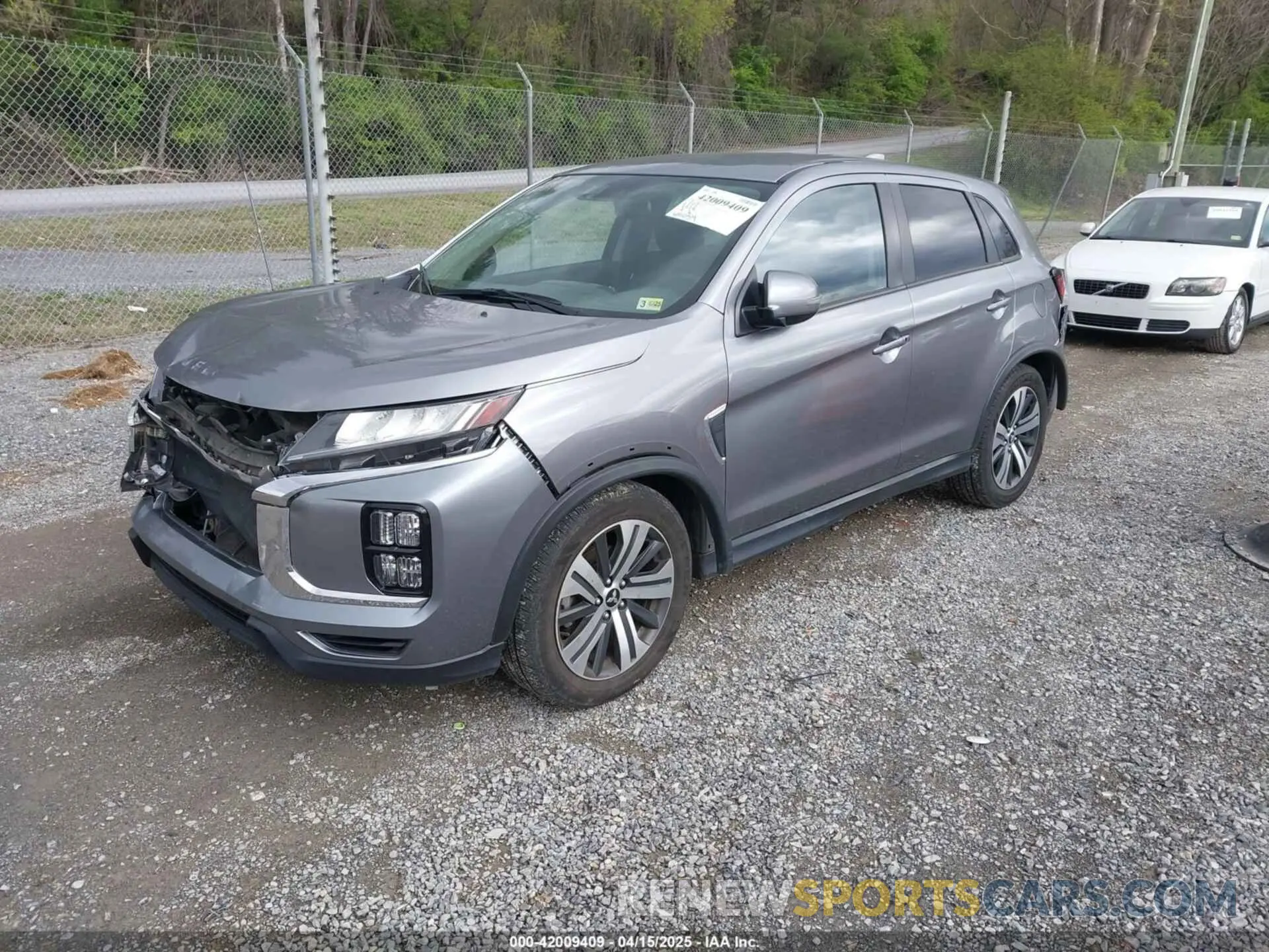 2 Photograph of a damaged car JA4ARUAU9MU018685 MITSUBISHI OUTLANDER SPORT 2021
