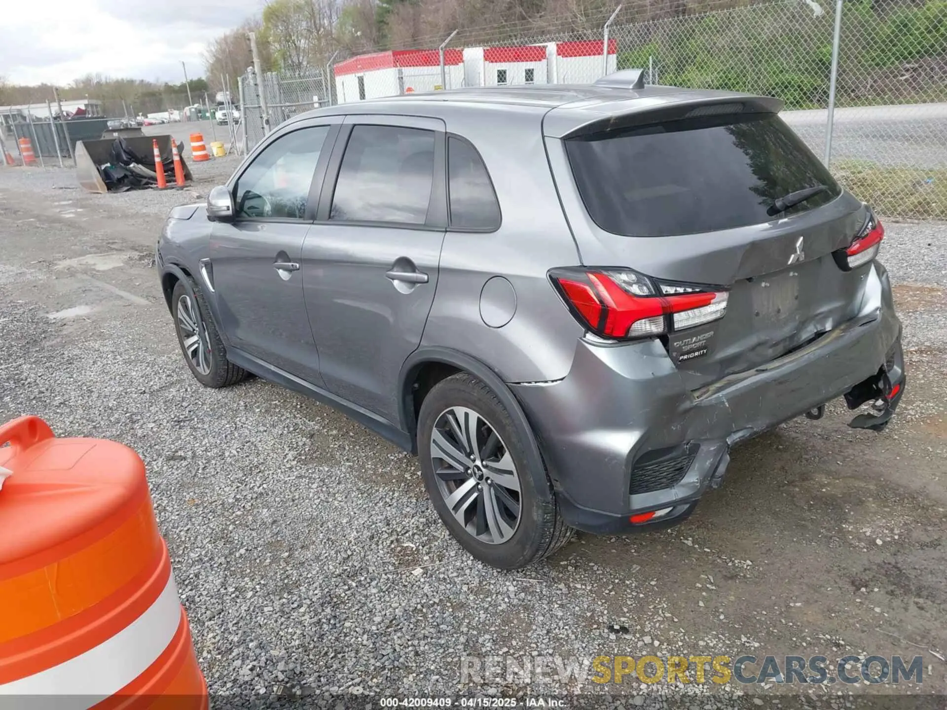 3 Photograph of a damaged car JA4ARUAU9MU018685 MITSUBISHI OUTLANDER SPORT 2021