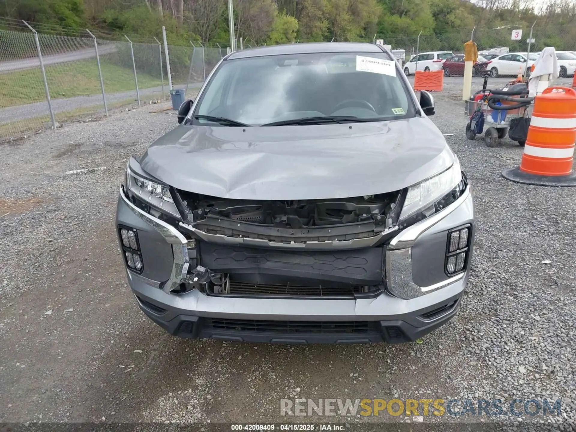 6 Photograph of a damaged car JA4ARUAU9MU018685 MITSUBISHI OUTLANDER SPORT 2021