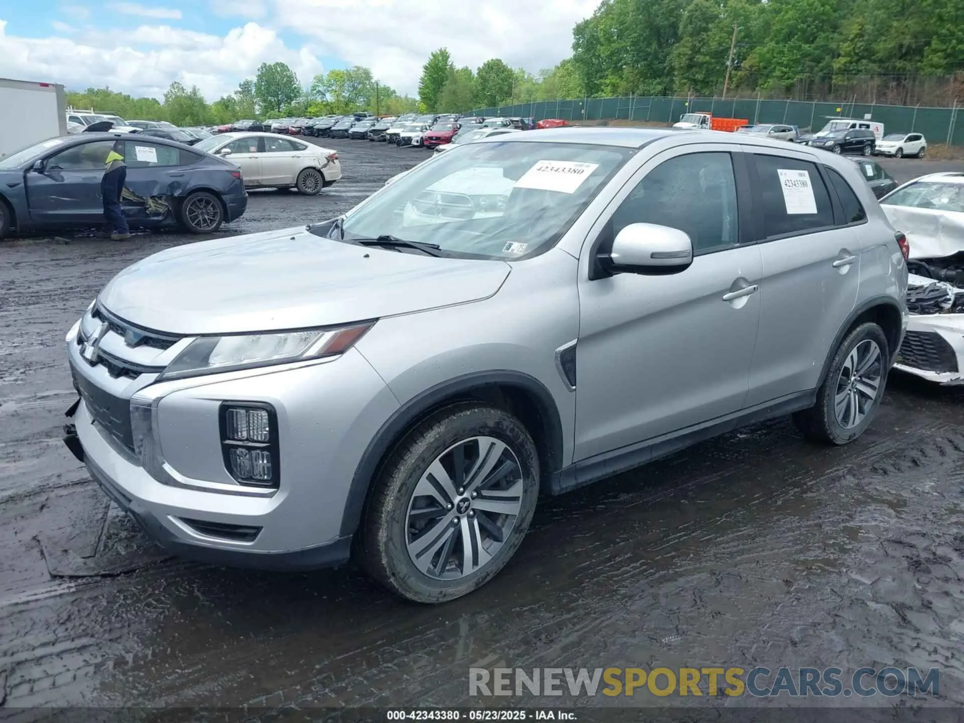 2 Photograph of a damaged car JA4ARUAUXMU019005 MITSUBISHI OUTLANDER SPORT 2021