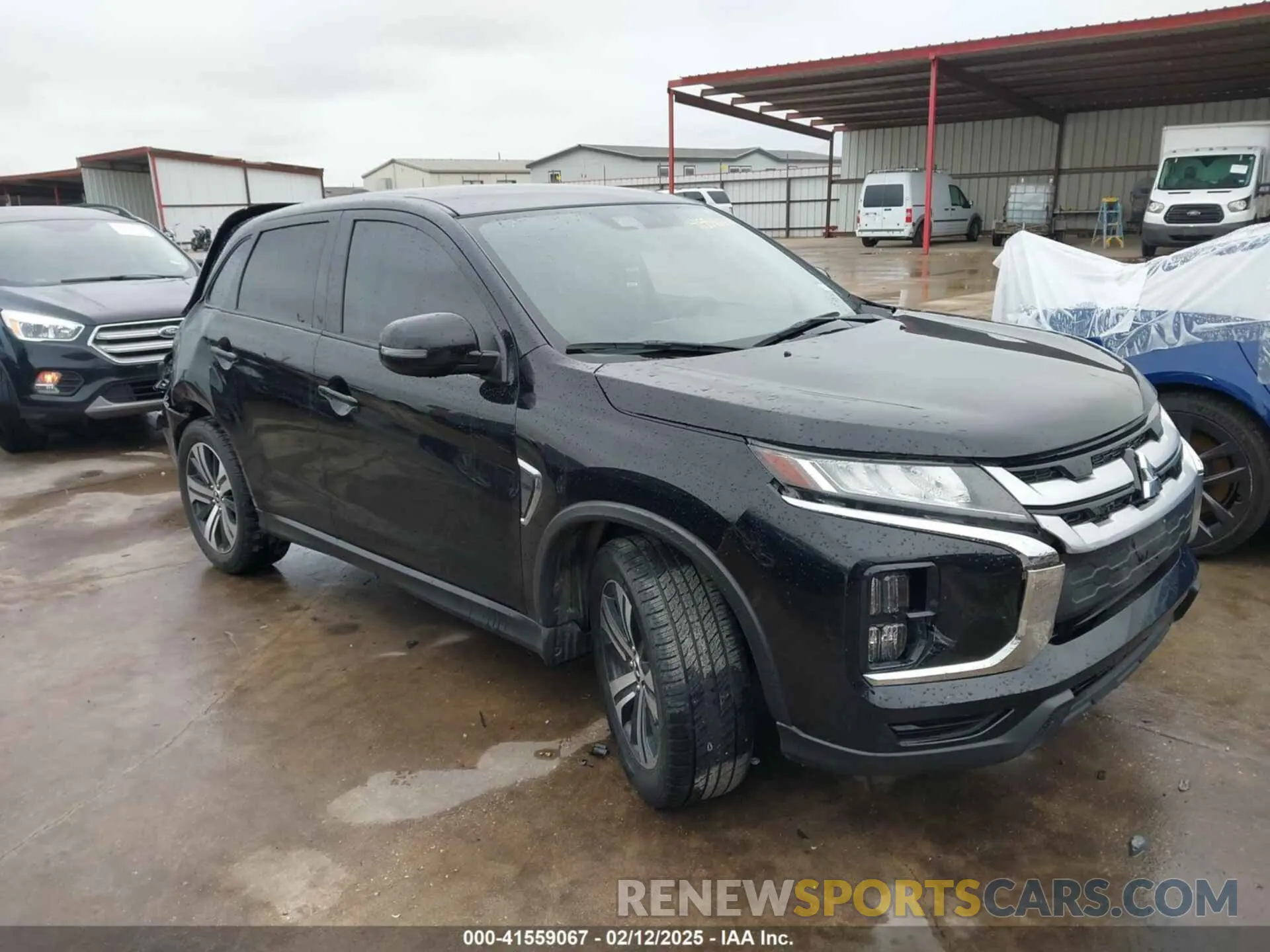 1 Photograph of a damaged car JA4ARUAUXMU030148 MITSUBISHI OUTLANDER SPORT 2021