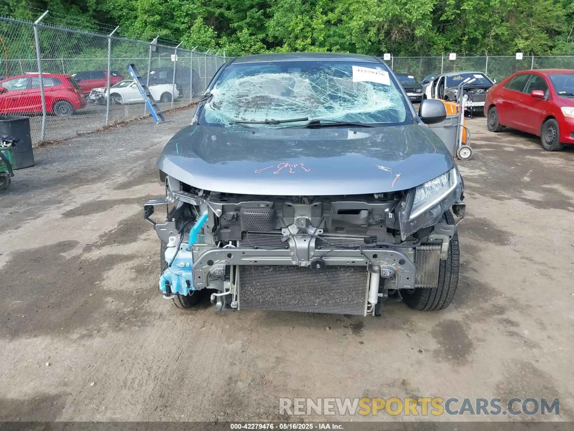 13 Photograph of a damaged car JA4APUAU1NU018574 MITSUBISHI OUTLANDER SPORT 2022
