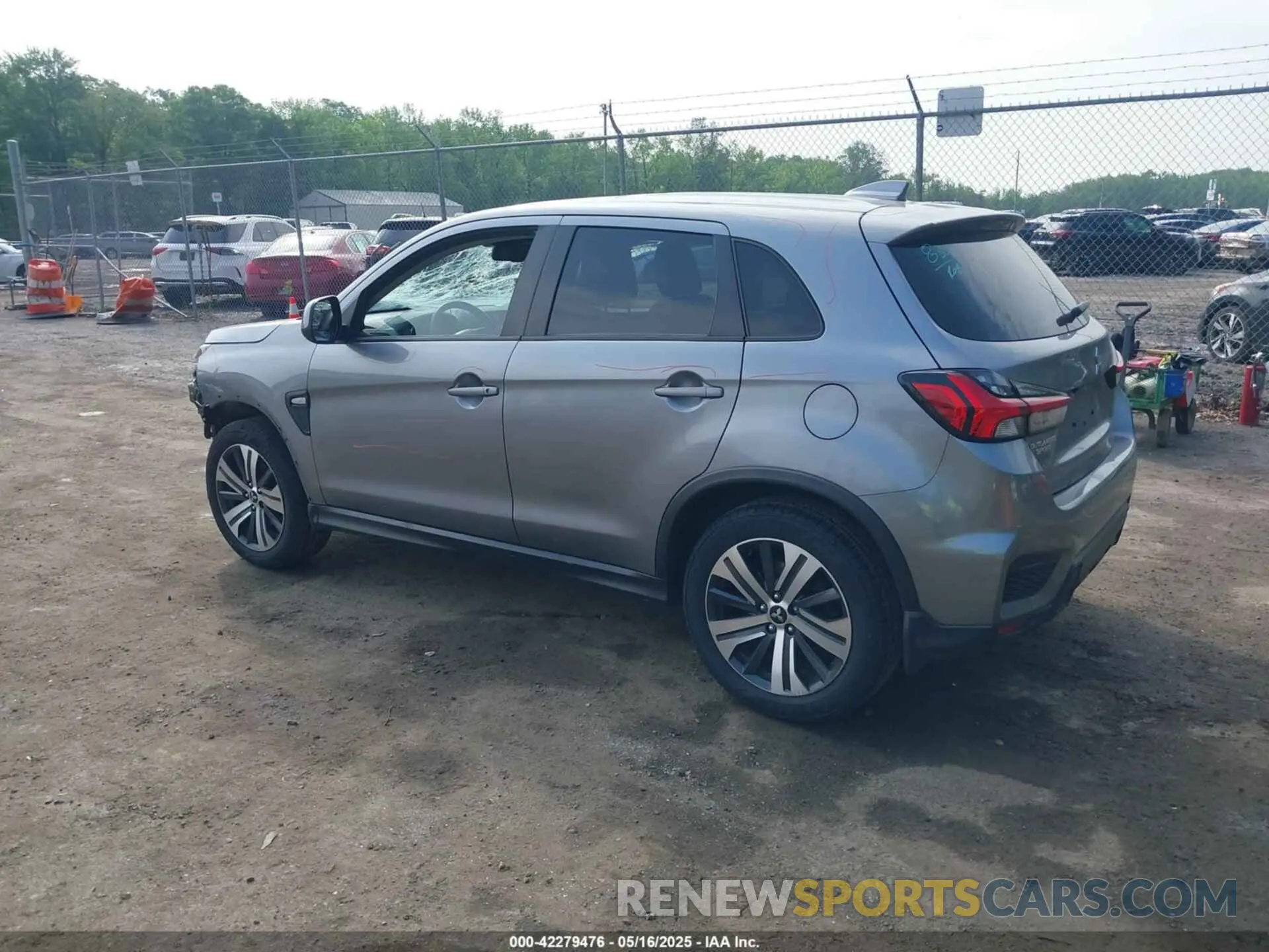 3 Photograph of a damaged car JA4APUAU1NU018574 MITSUBISHI OUTLANDER SPORT 2022